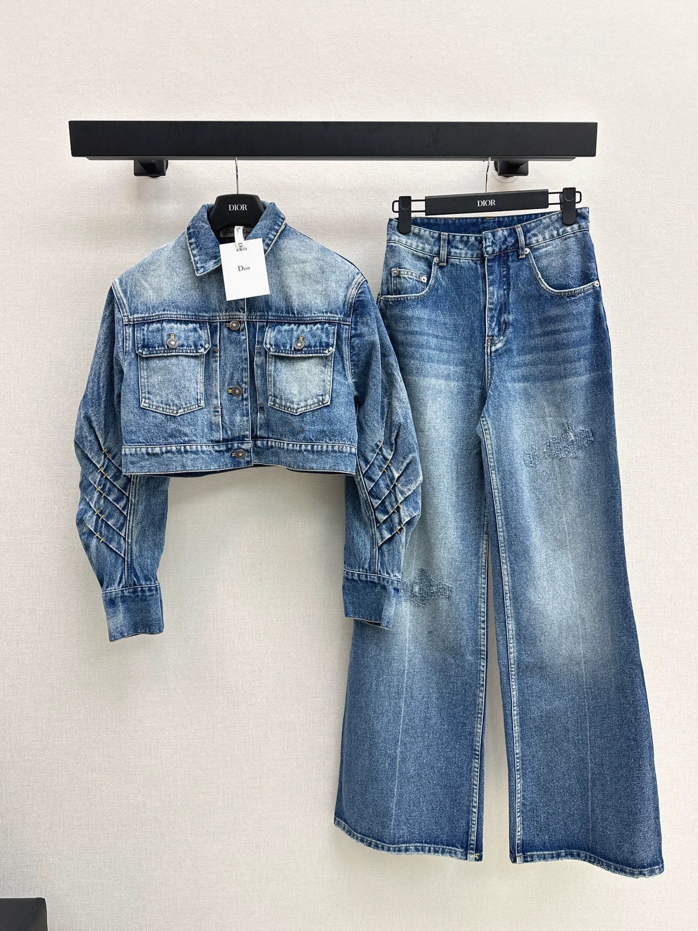 25fw Short denim jacket