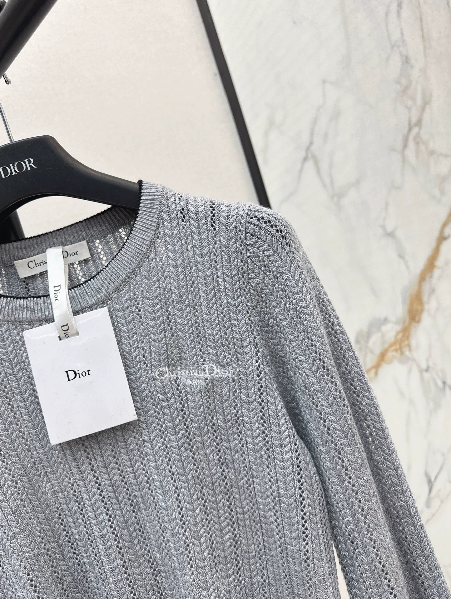 25fw Long sleeved knitted sweater