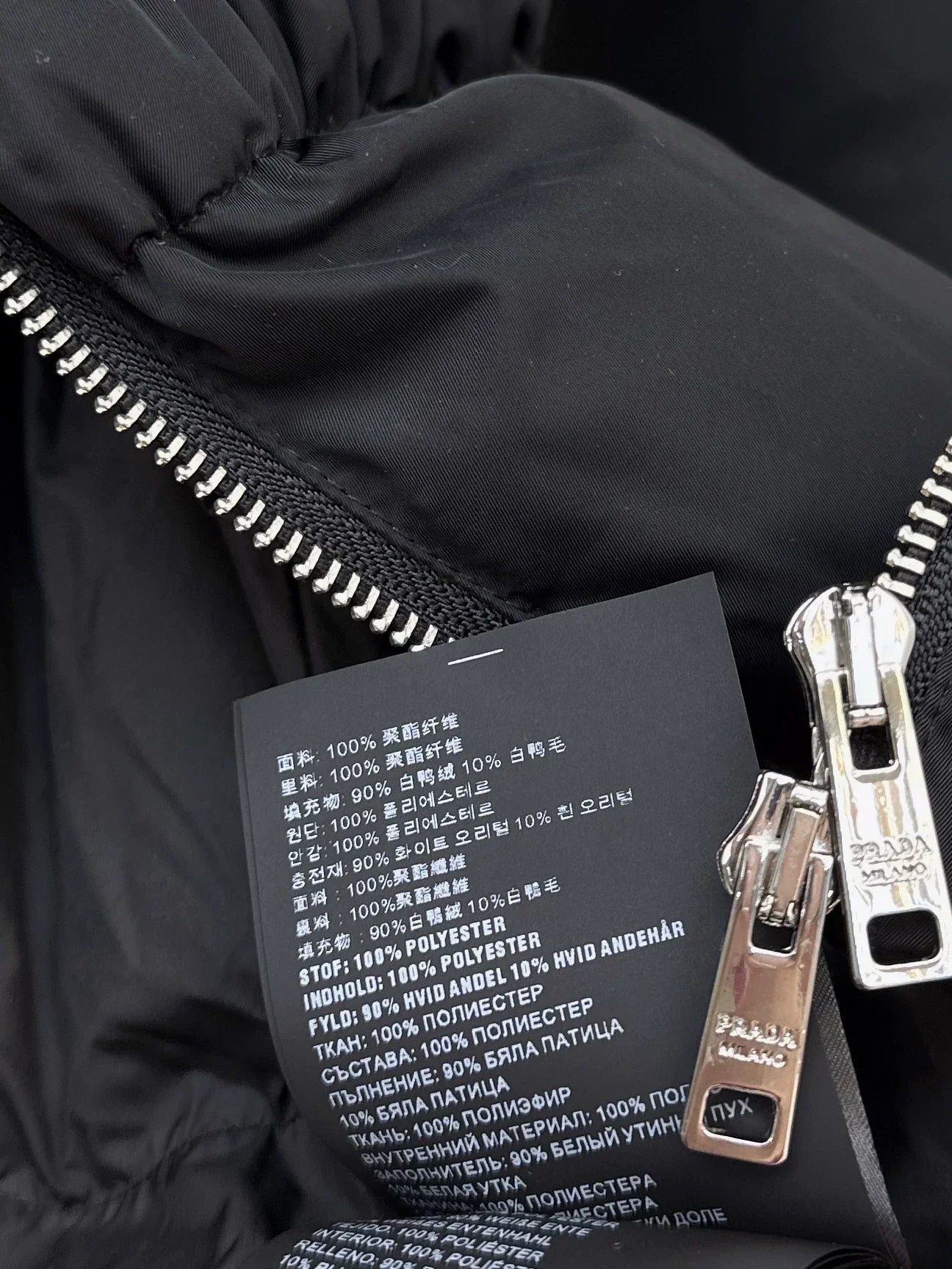 25fw Clean version waist down jacket