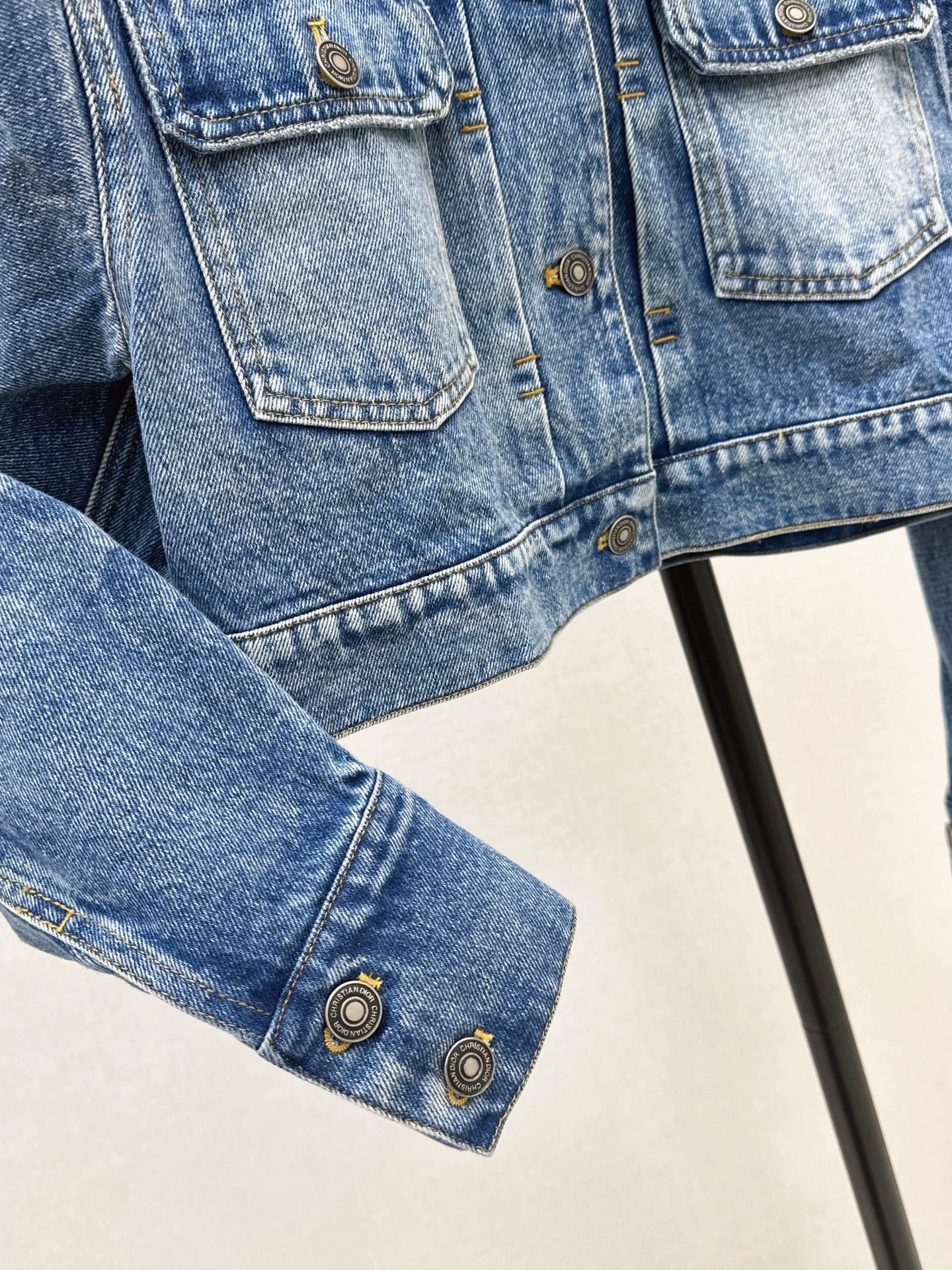 25fw Short denim jacket