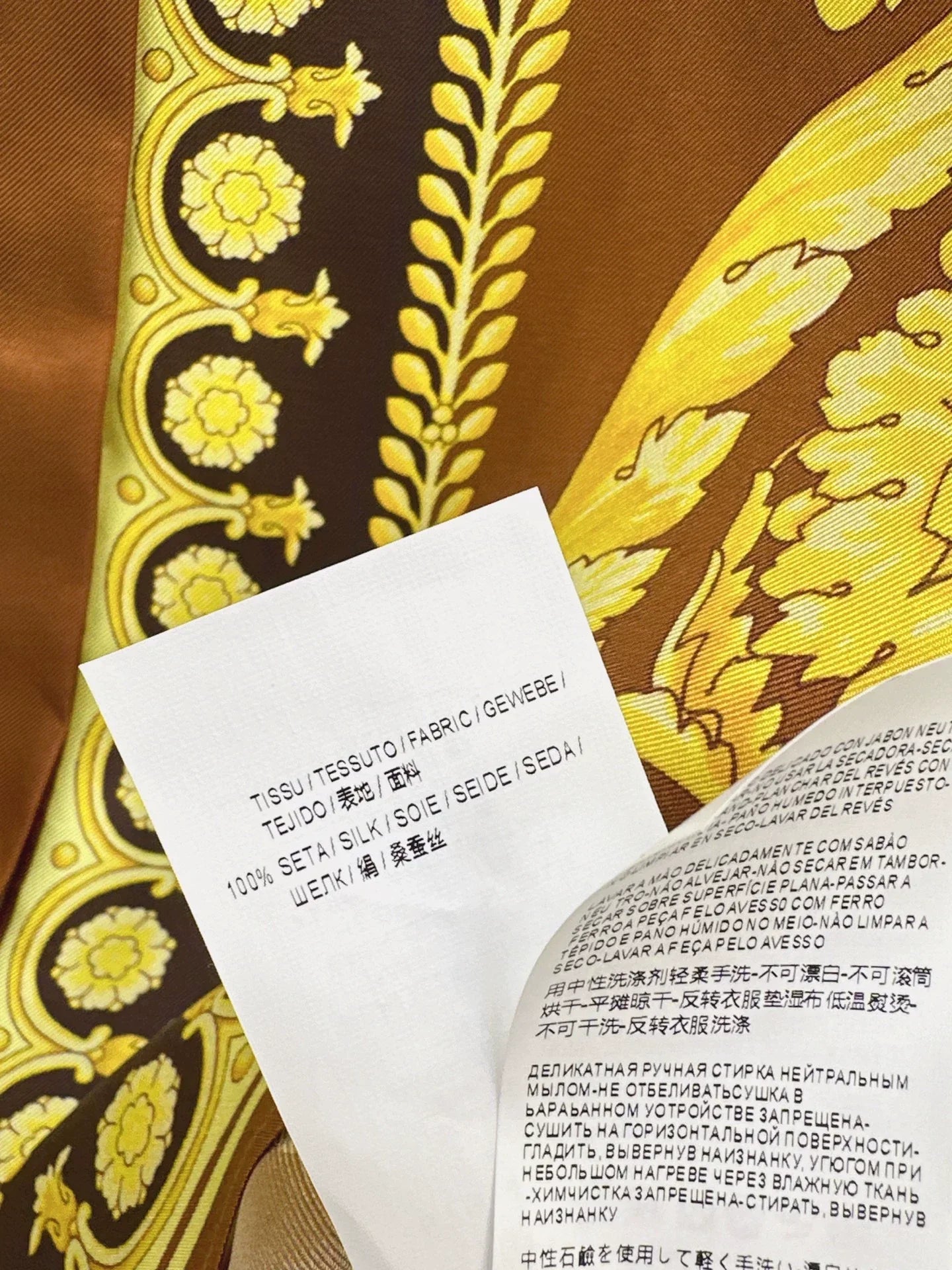 2025 Printed silk shirt
