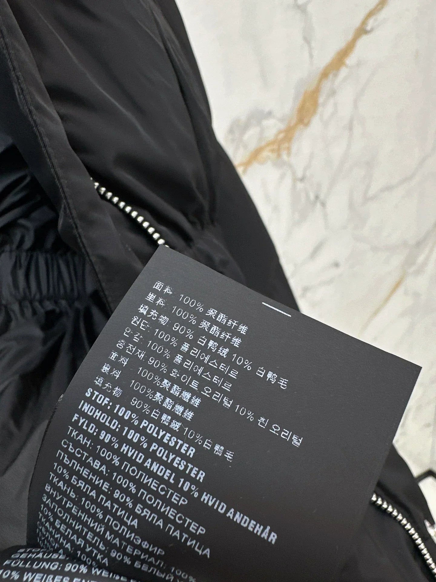 25fw Waist down jacket