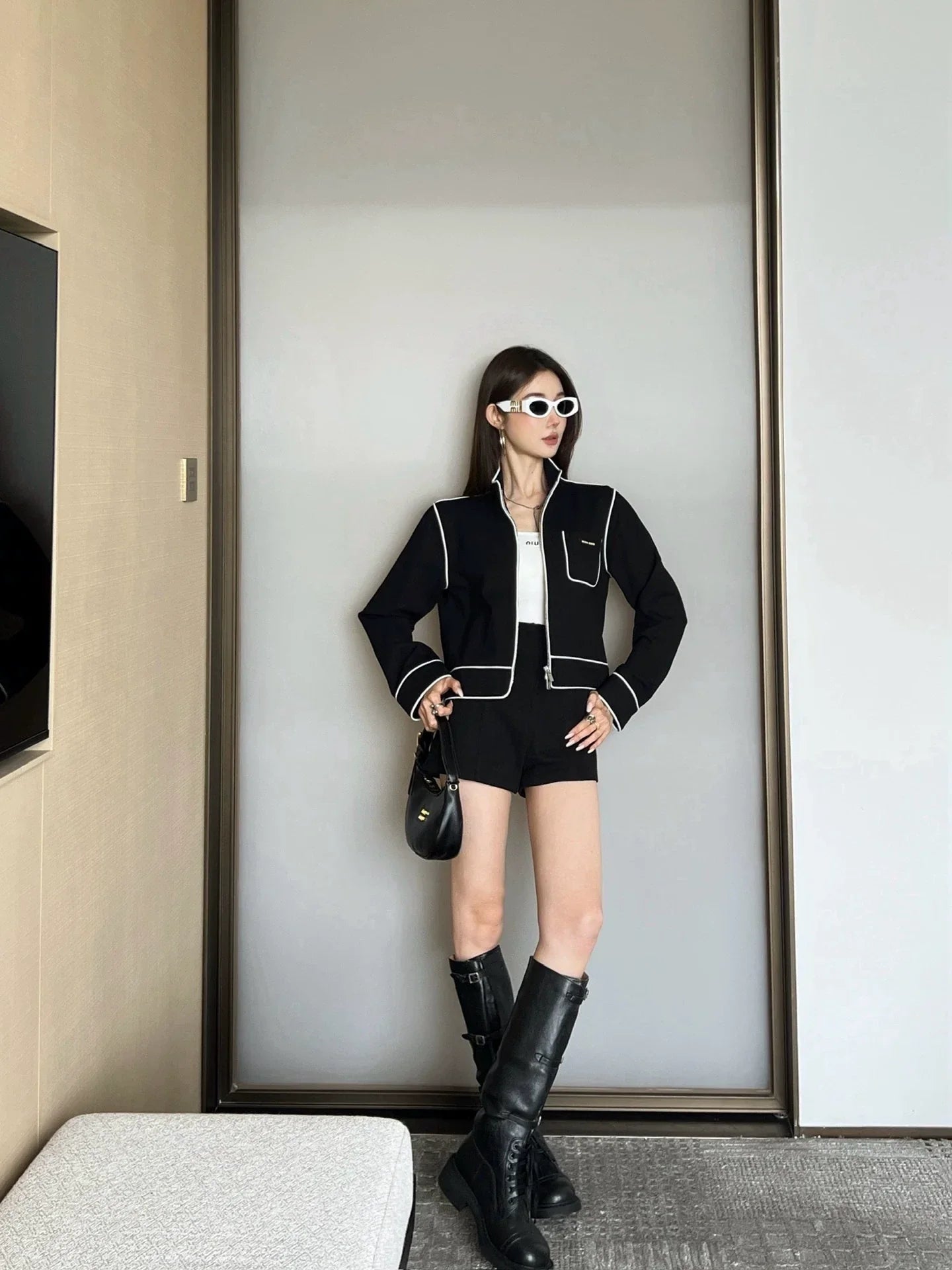 25fw Air layer fabric jacket