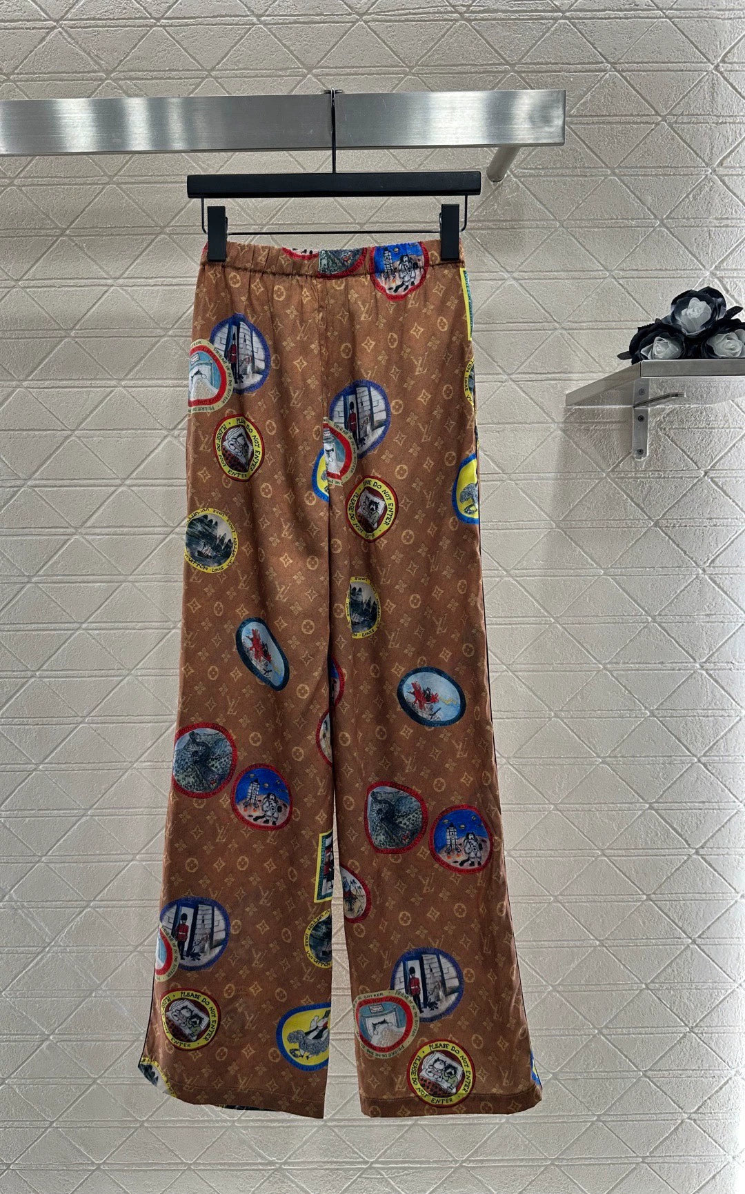 25fw Full printed pajamas
