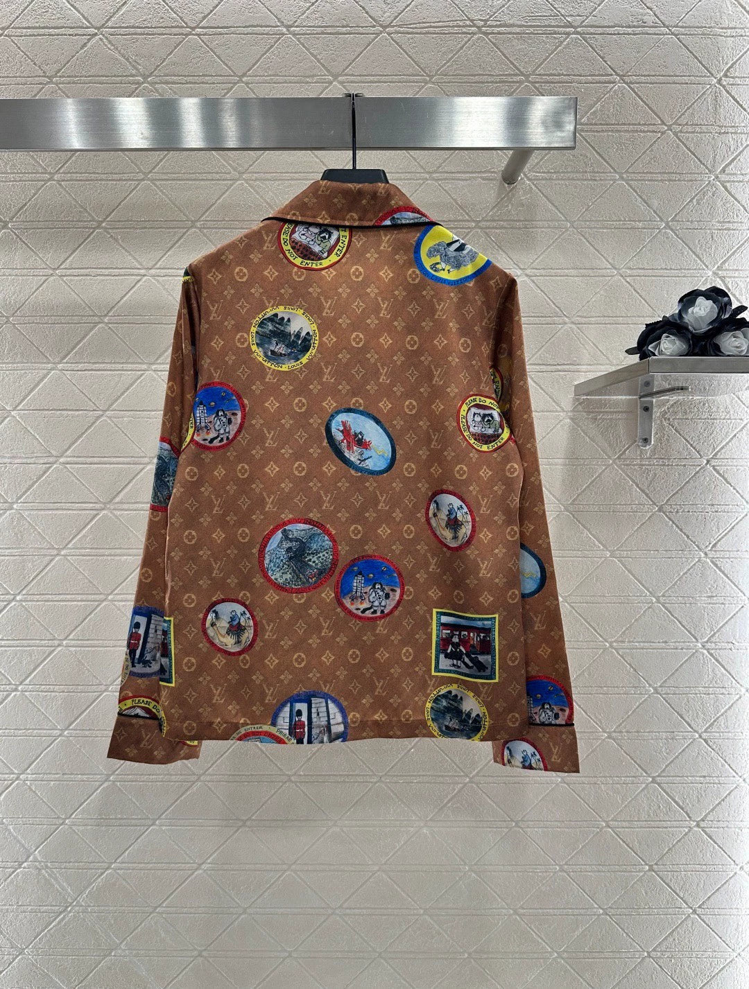 25fw Full printed pajamas