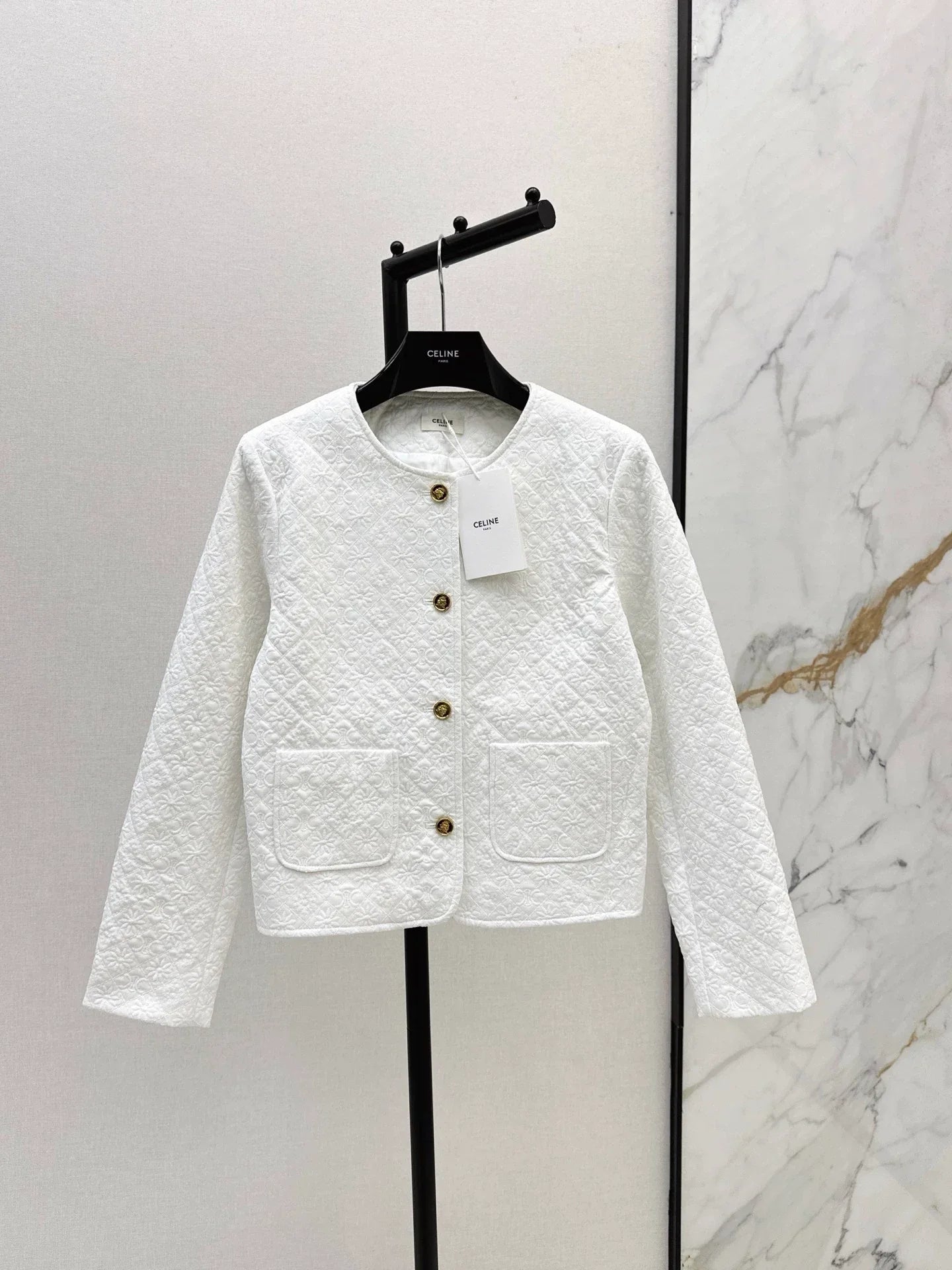 25fw Floral Embroidered Jacket