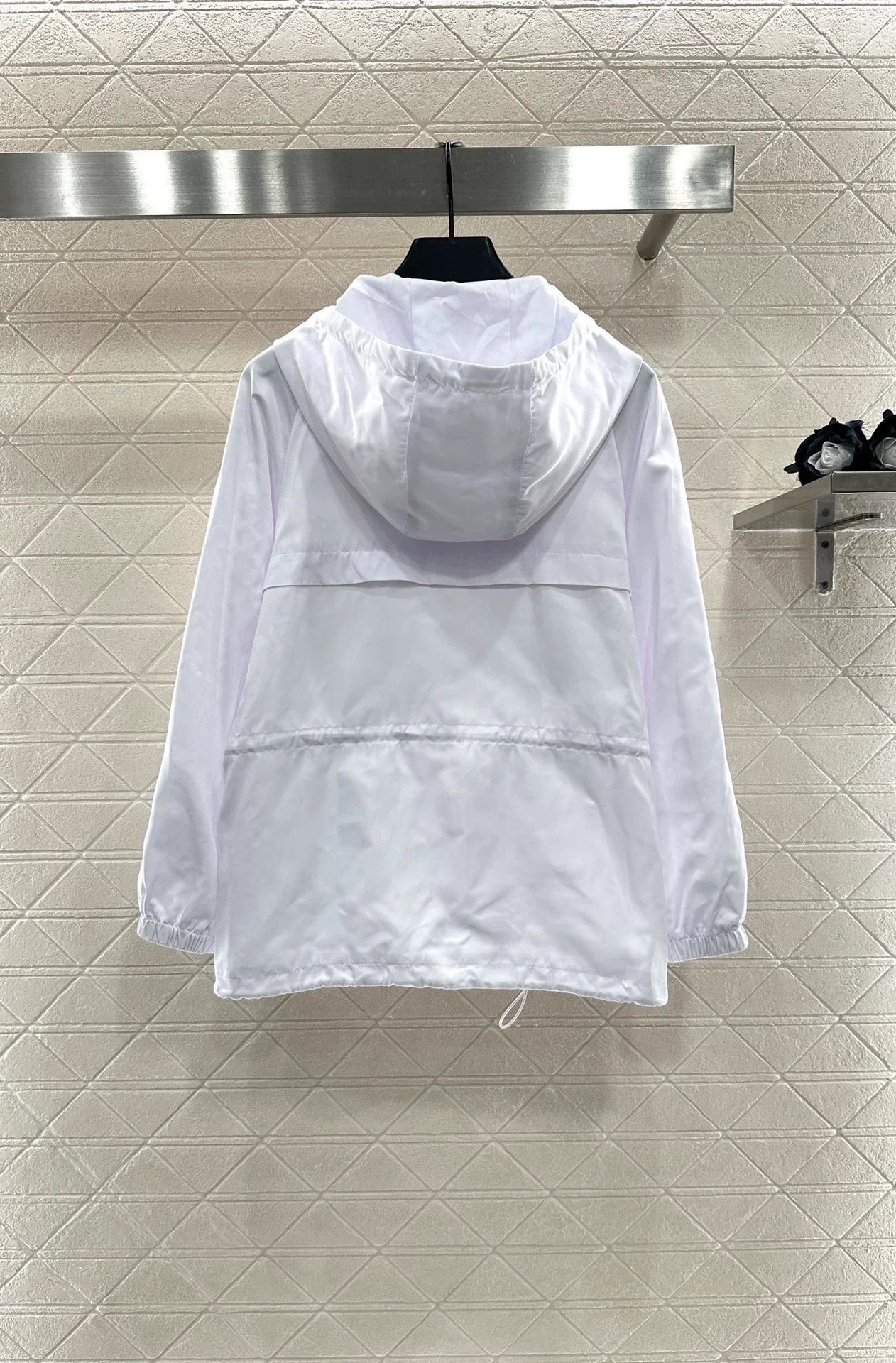 2025 Hooded drawstring jacket