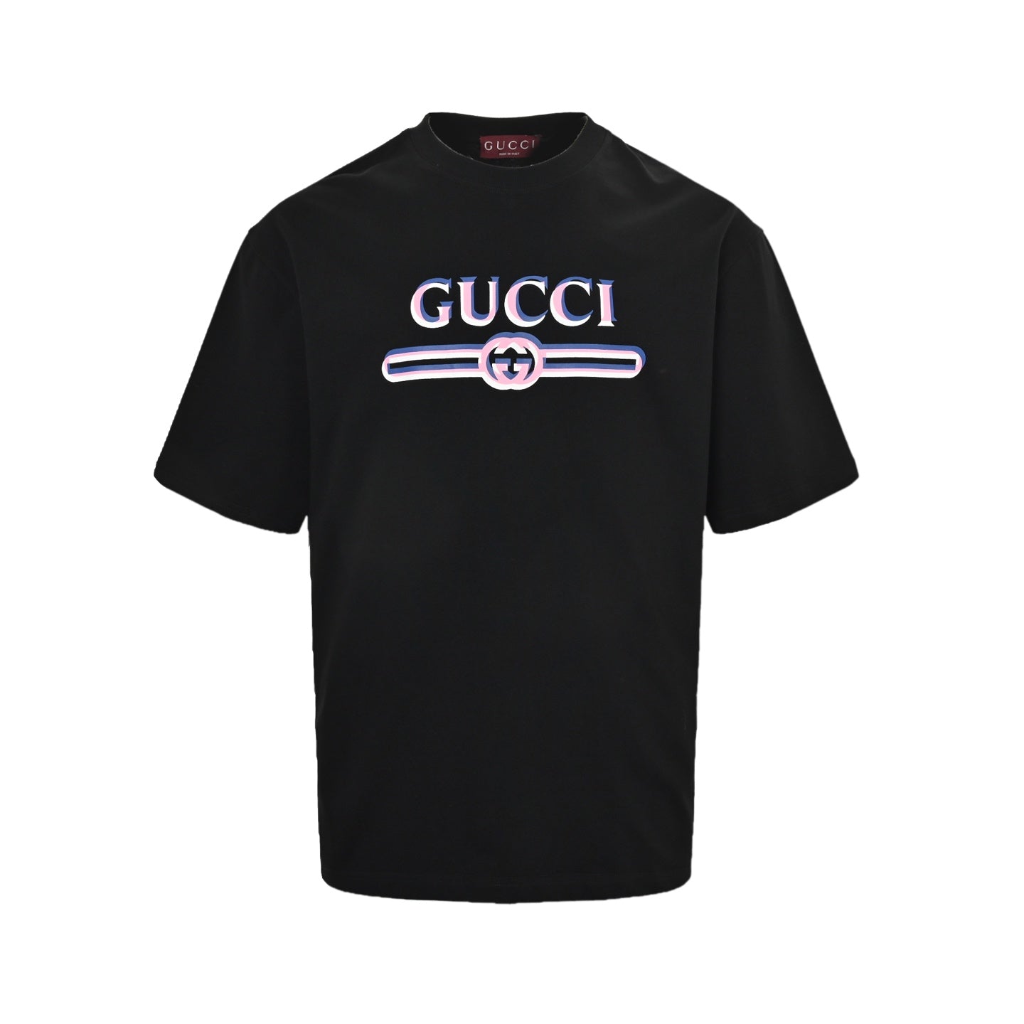 Ghost belt logo print short sleeves