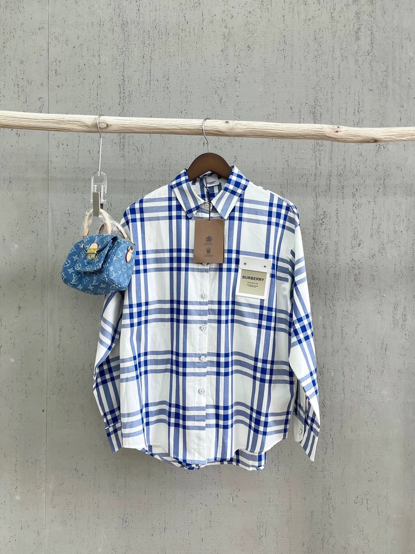 25 stripe plaid shirt