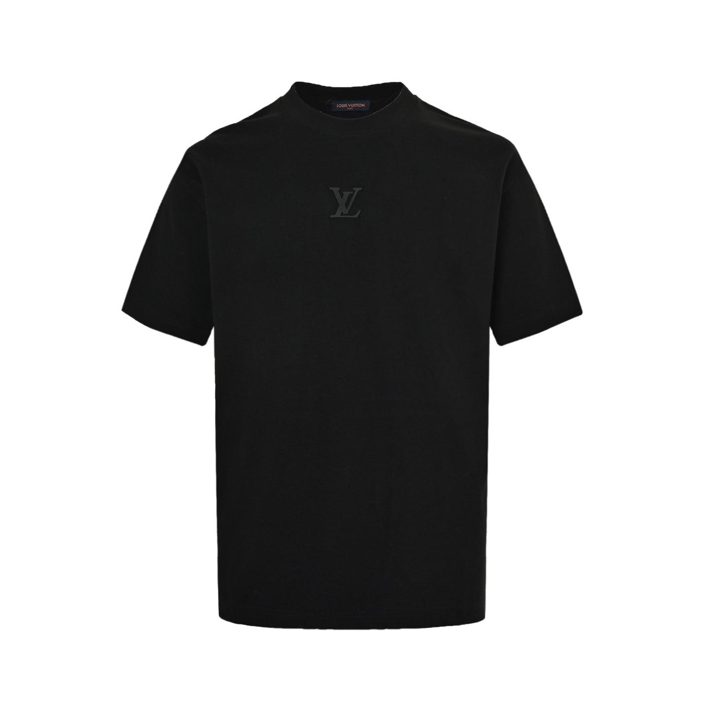 25ss front and rear logo 3D laminated short sleeved shirt