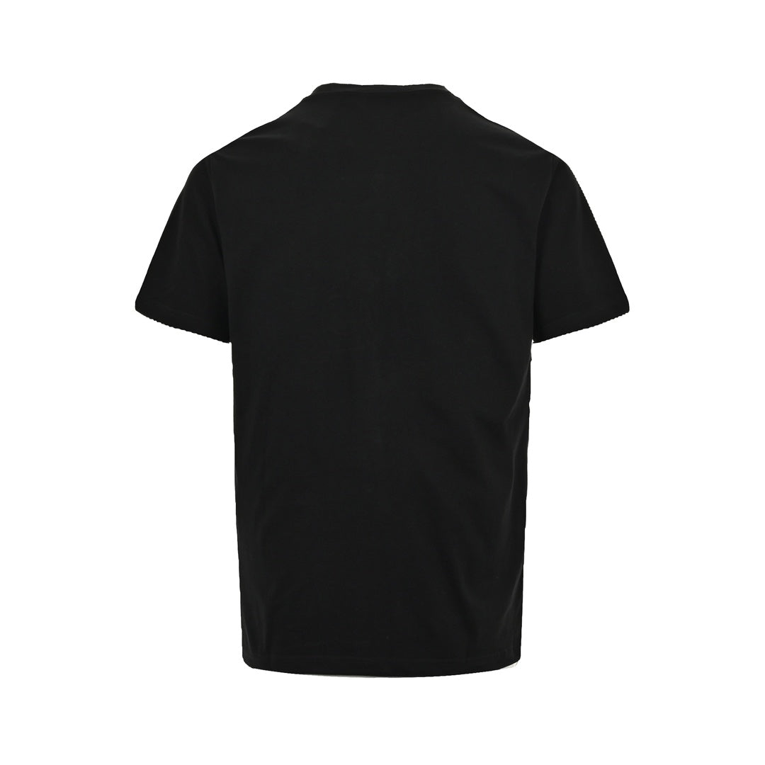 Love tongue foam printed short sleeves