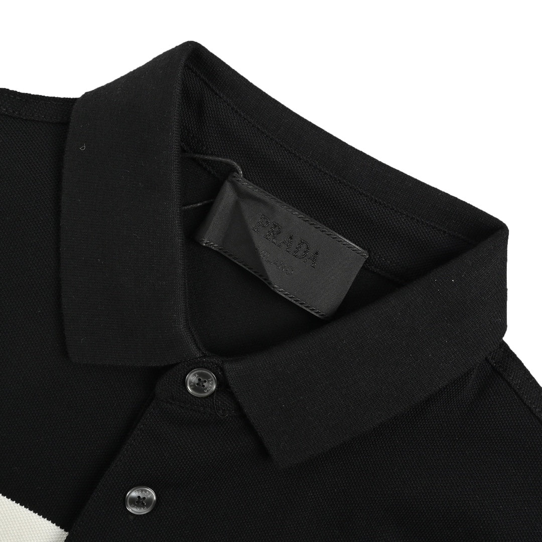25SS Striped Polo Short Sleeve