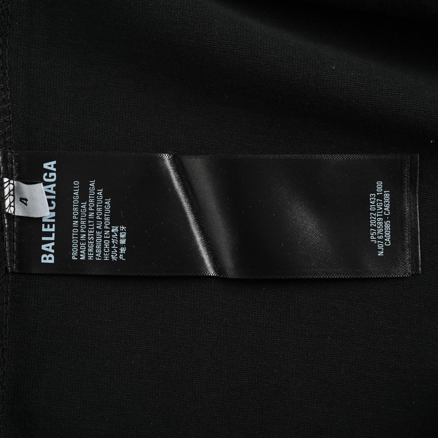 logo dissolving frayed short sleeves