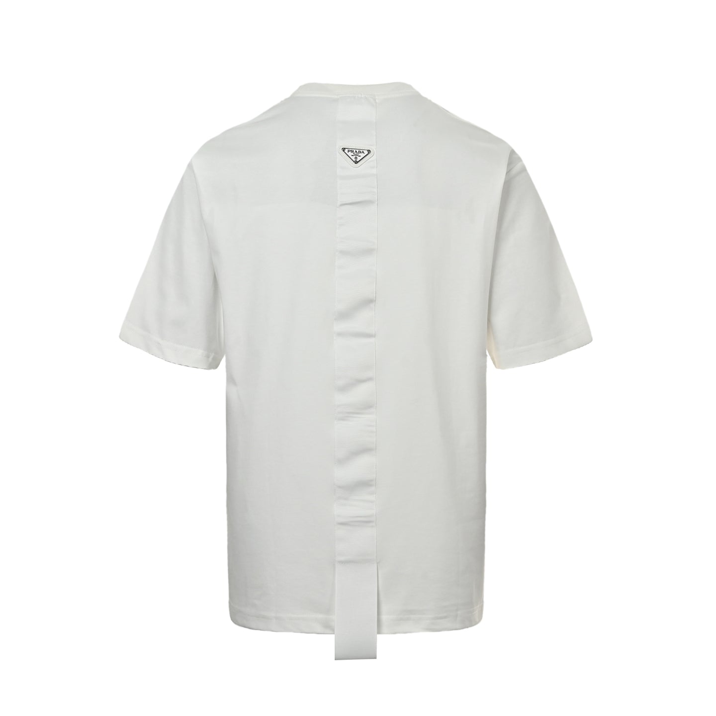 25ss Short sleeves with triangle logo on the back