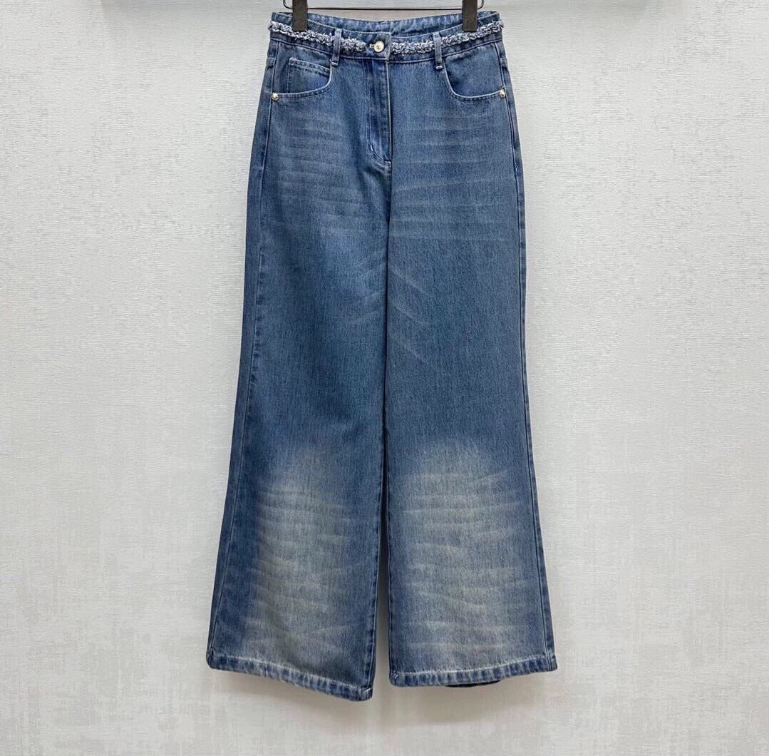 25 new denim twist braided suit