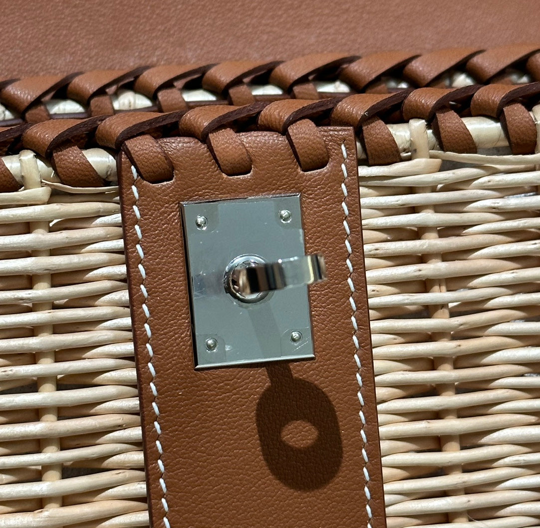 Kelly 20 Picnic Gold Bamboo And Rattan