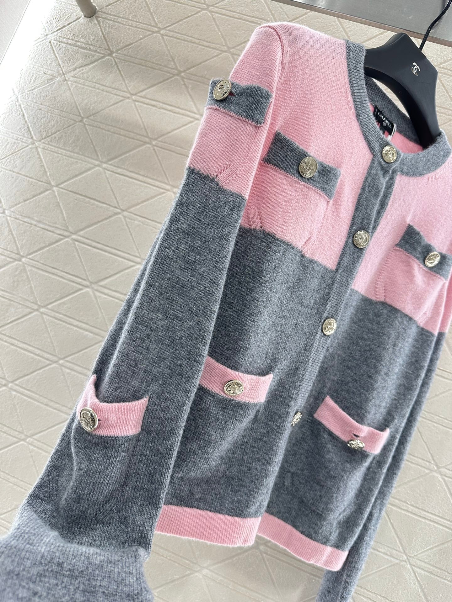 25 Knit Cardigan and Skirt Set