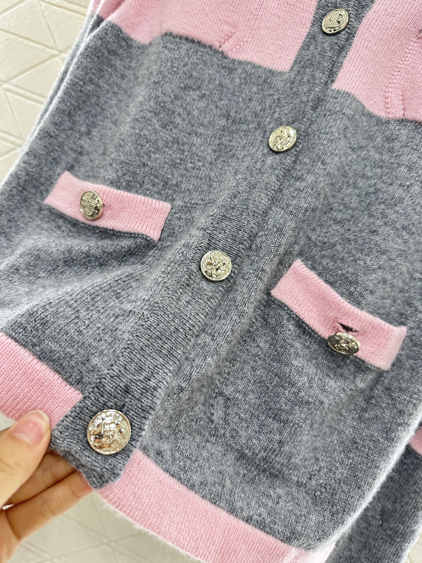 25 Knit Cardigan and Skirt Set