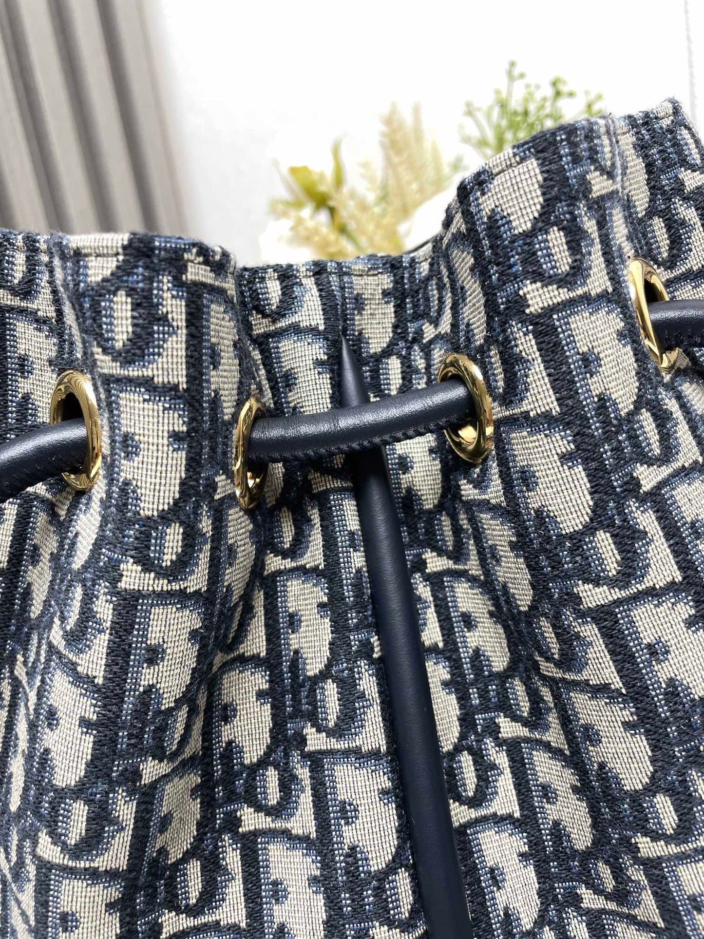 Medium / Large Nolita Bag Blue Oblique Jacquard