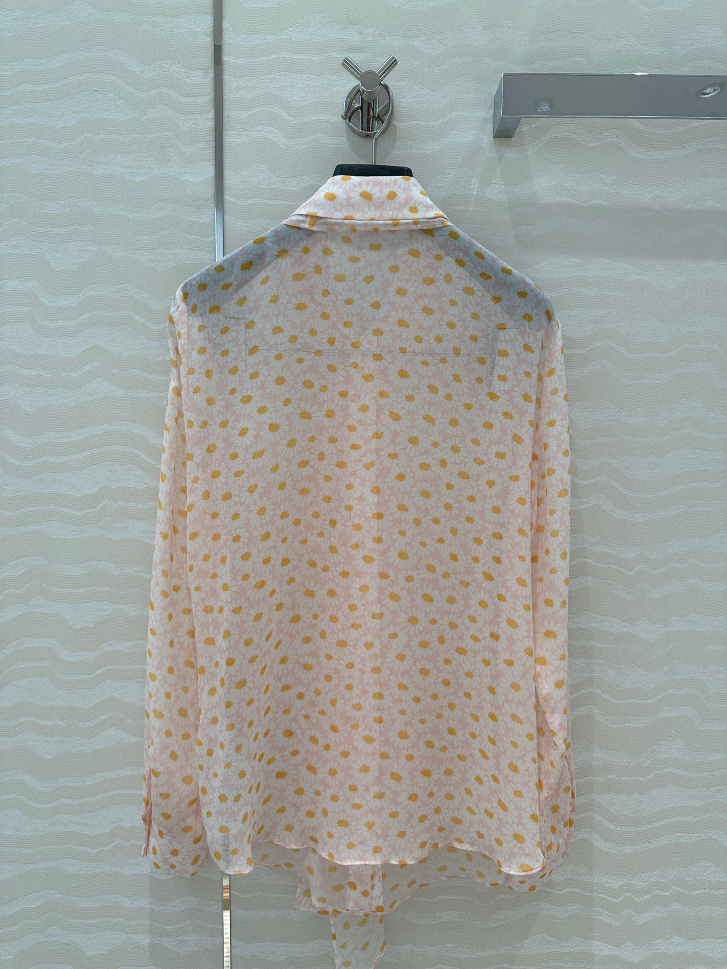 g 25ss silk buttons shirt