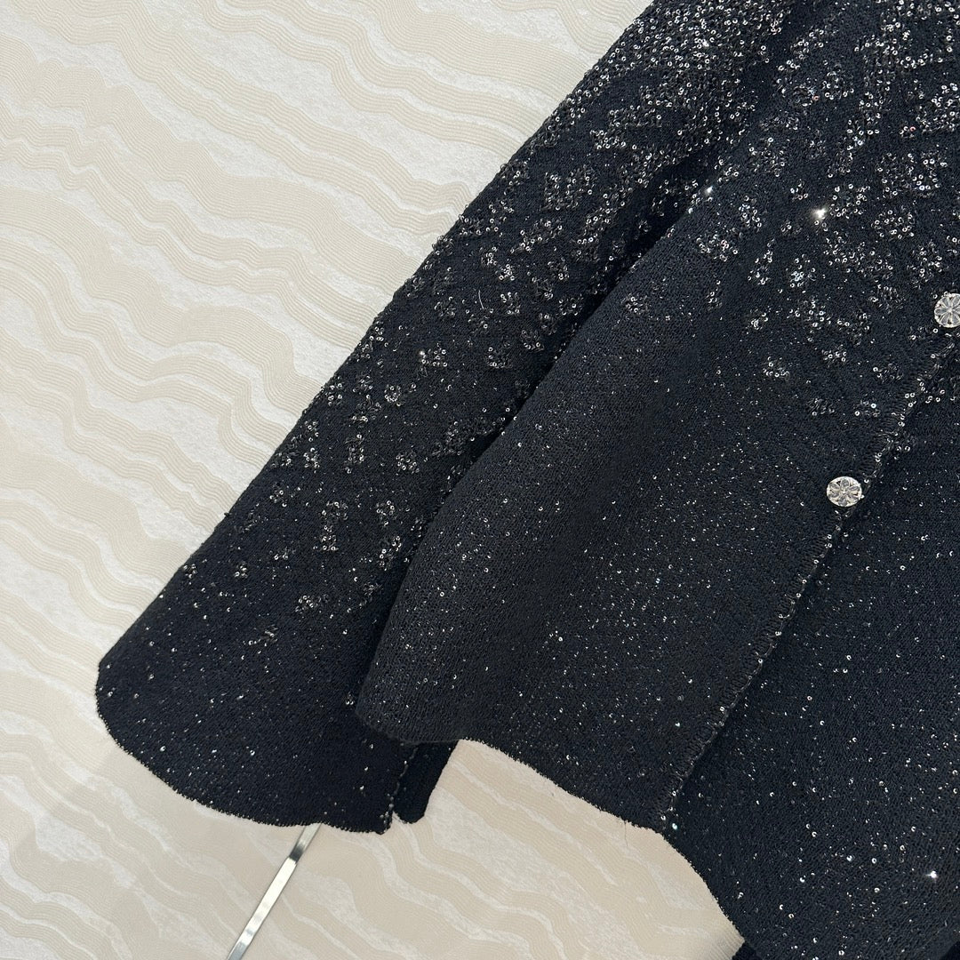 ch 25ss rhinestone jacket