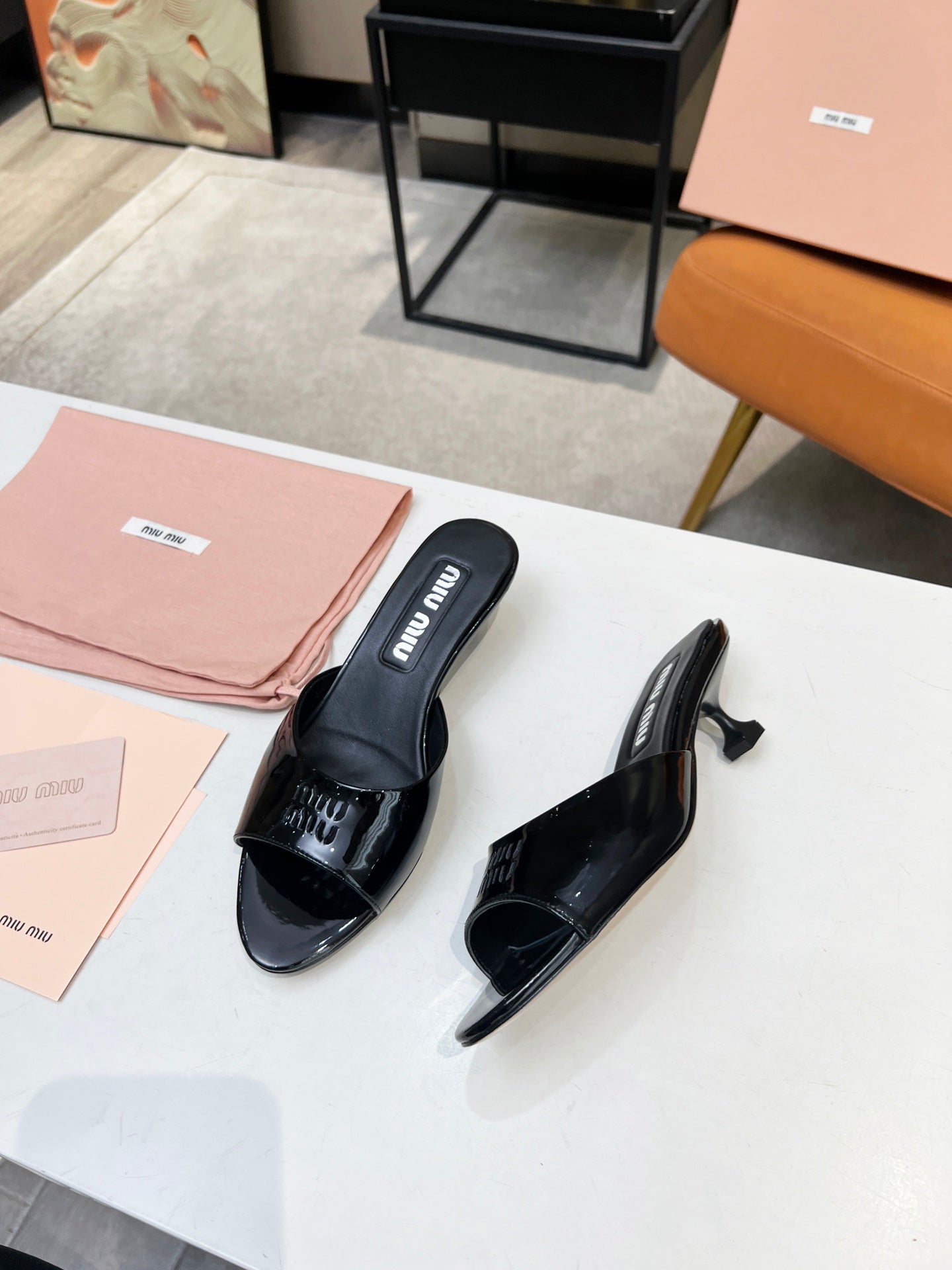 leather slippers