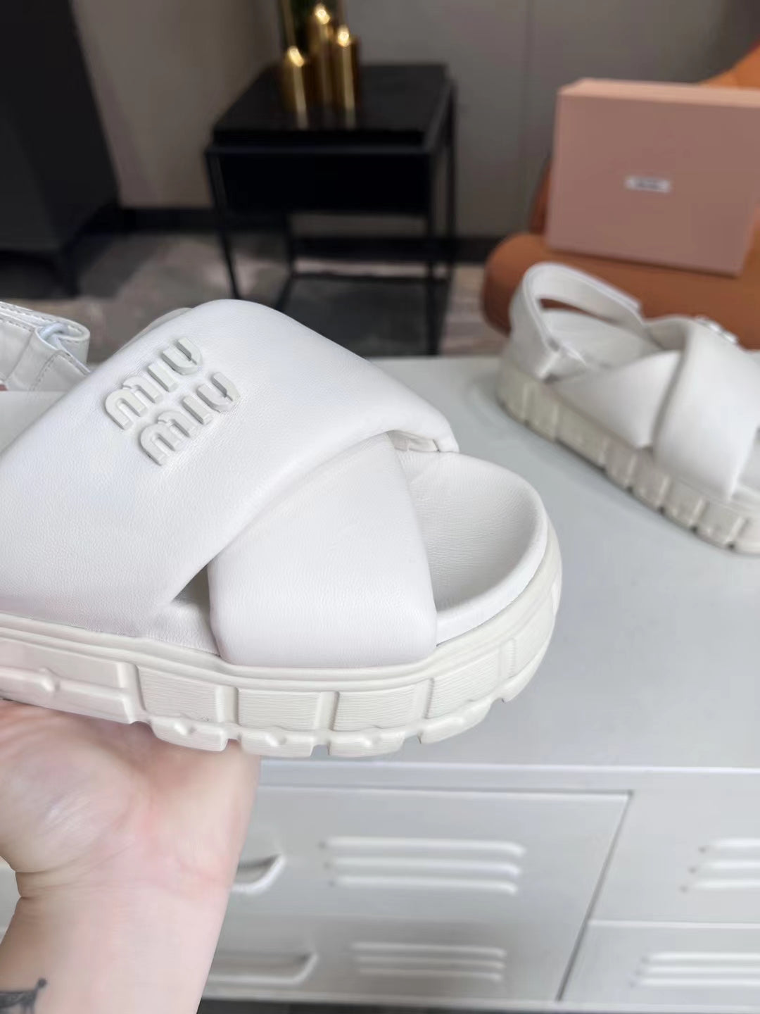 leather sandals