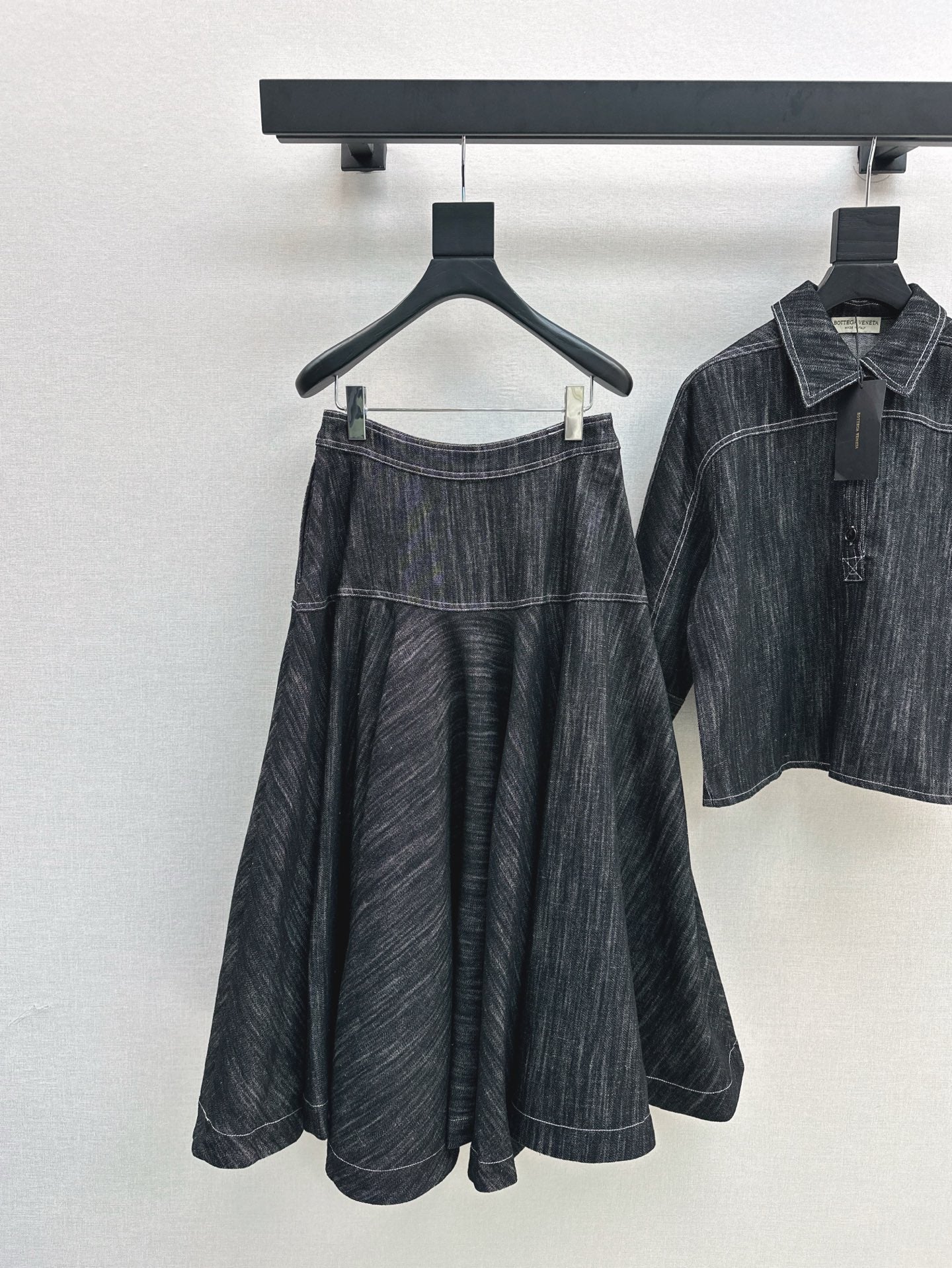 Bo 25ss denim suit