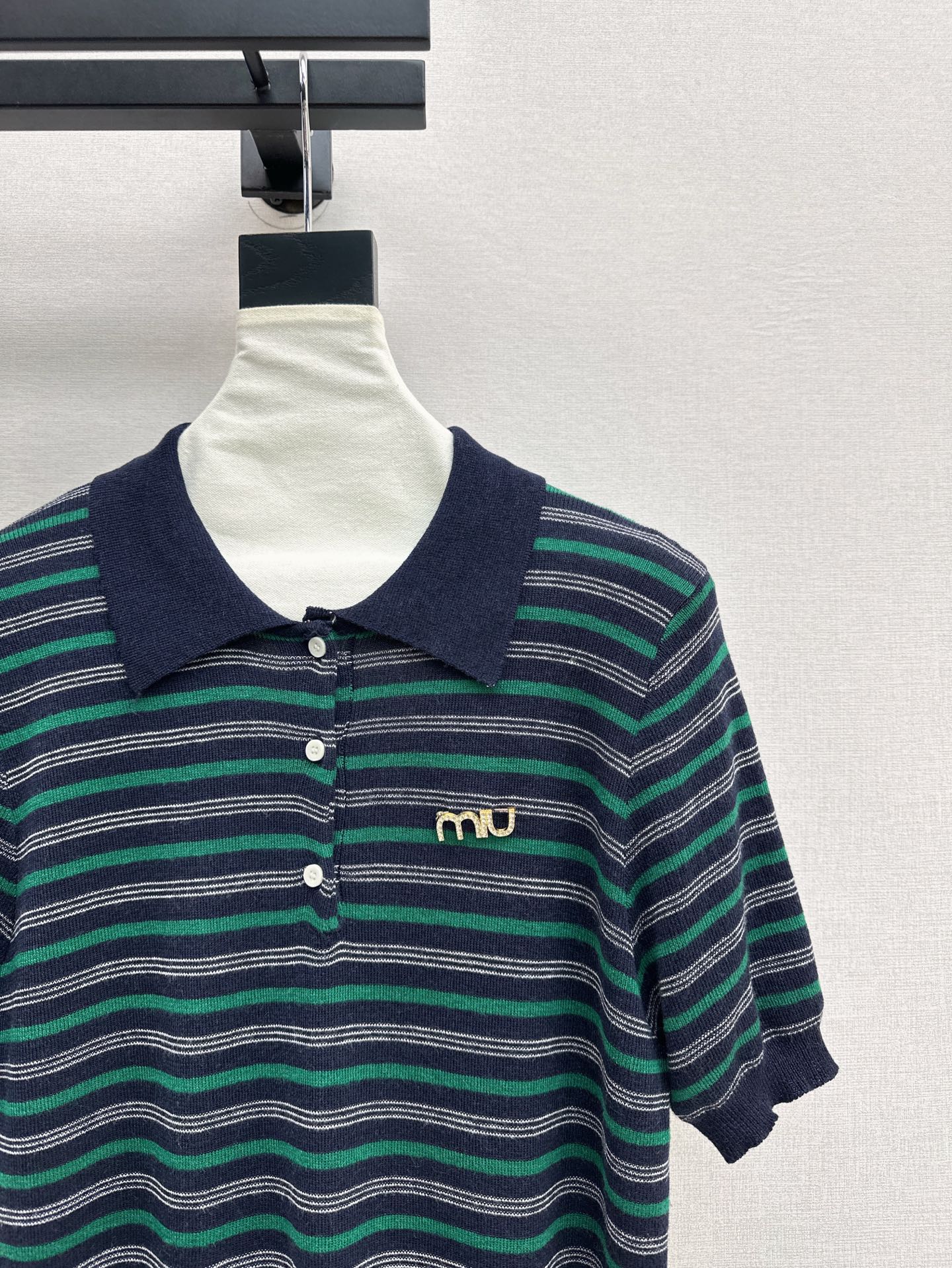 25ss knitted wool polo