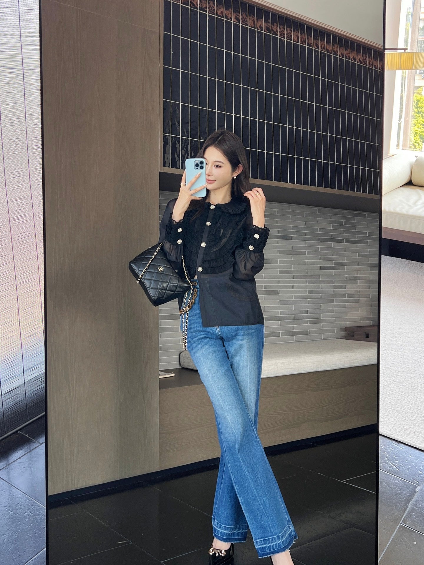 25ss lace shirt