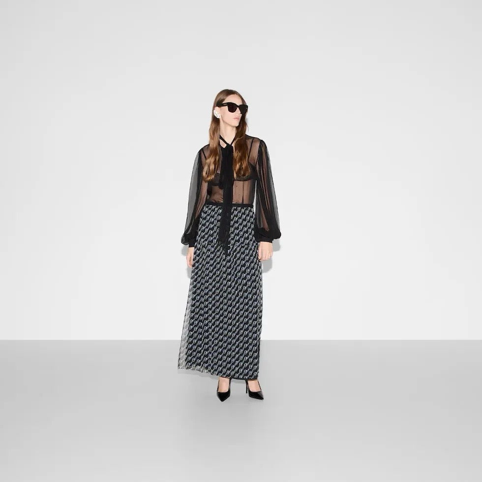 25ss printed skirt
