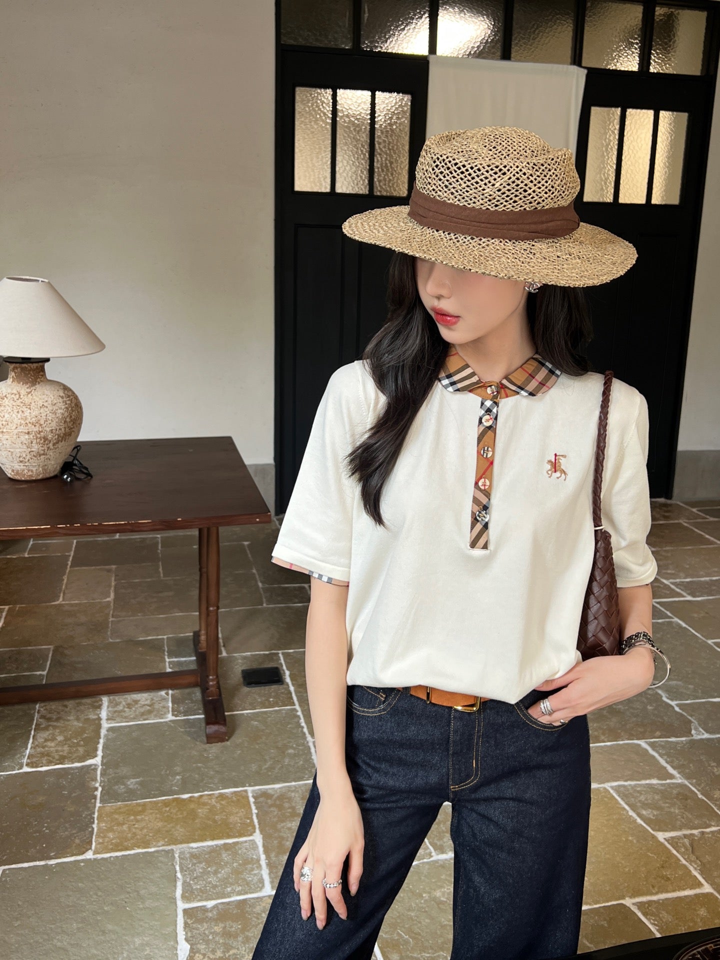 25SS KNITTED POLO