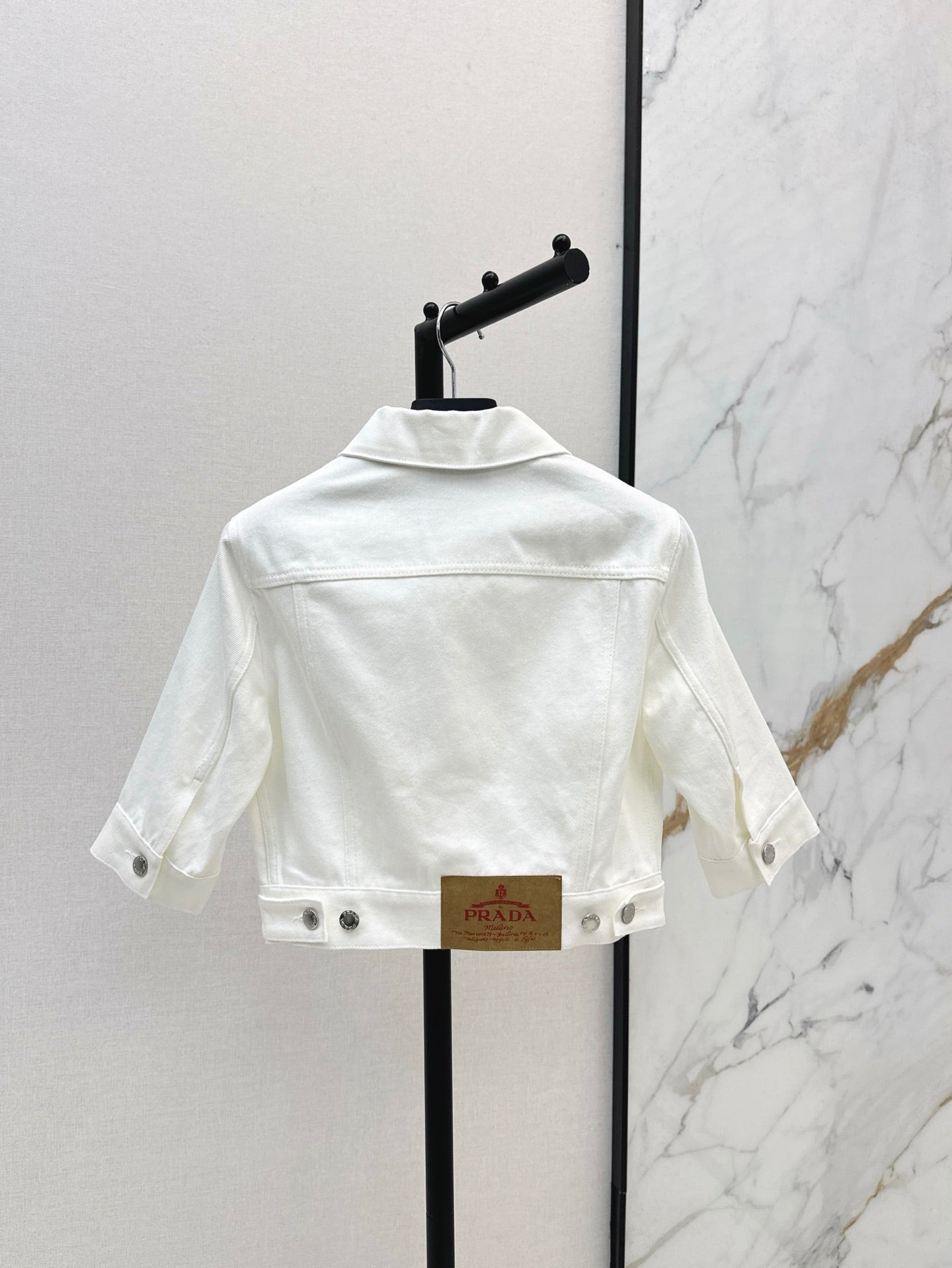 25SS DENIM CROP T-shirt