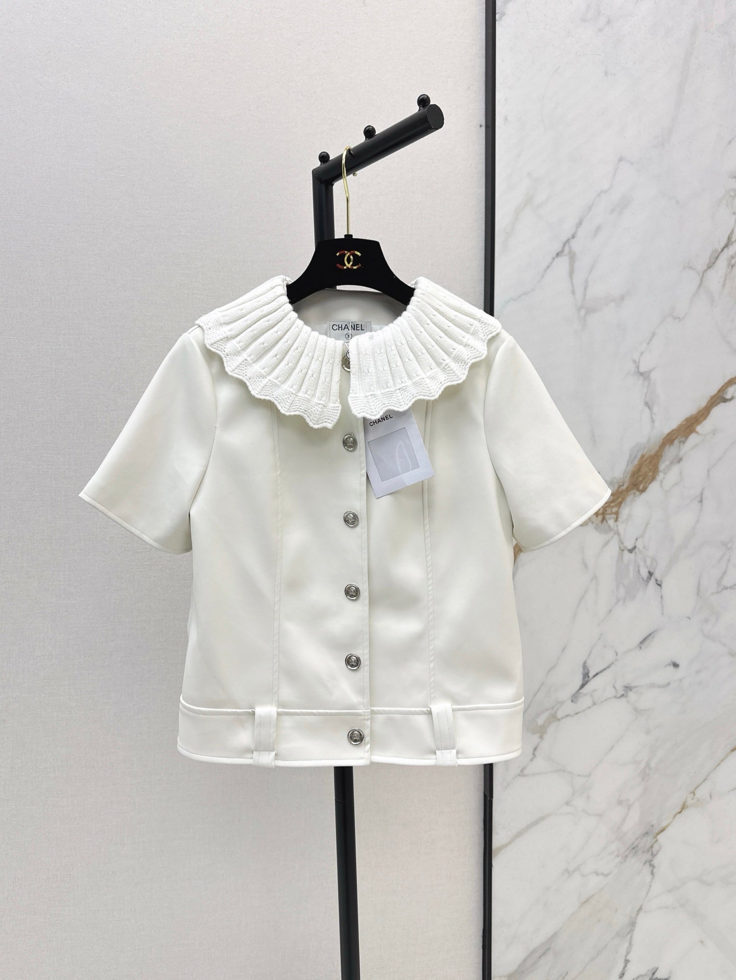 25ss ruffle T-shirt
