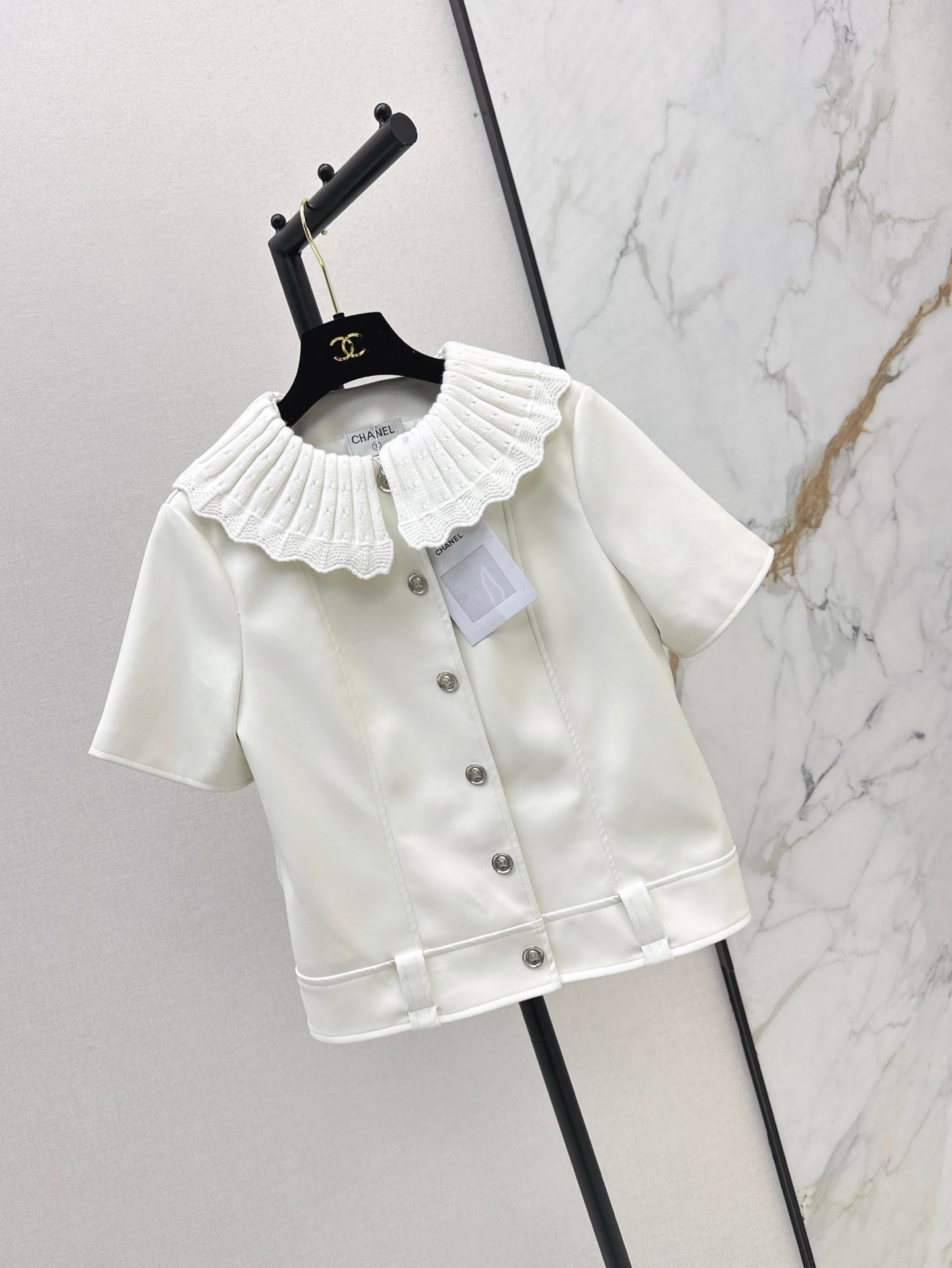 25ss ruffle T-shirt