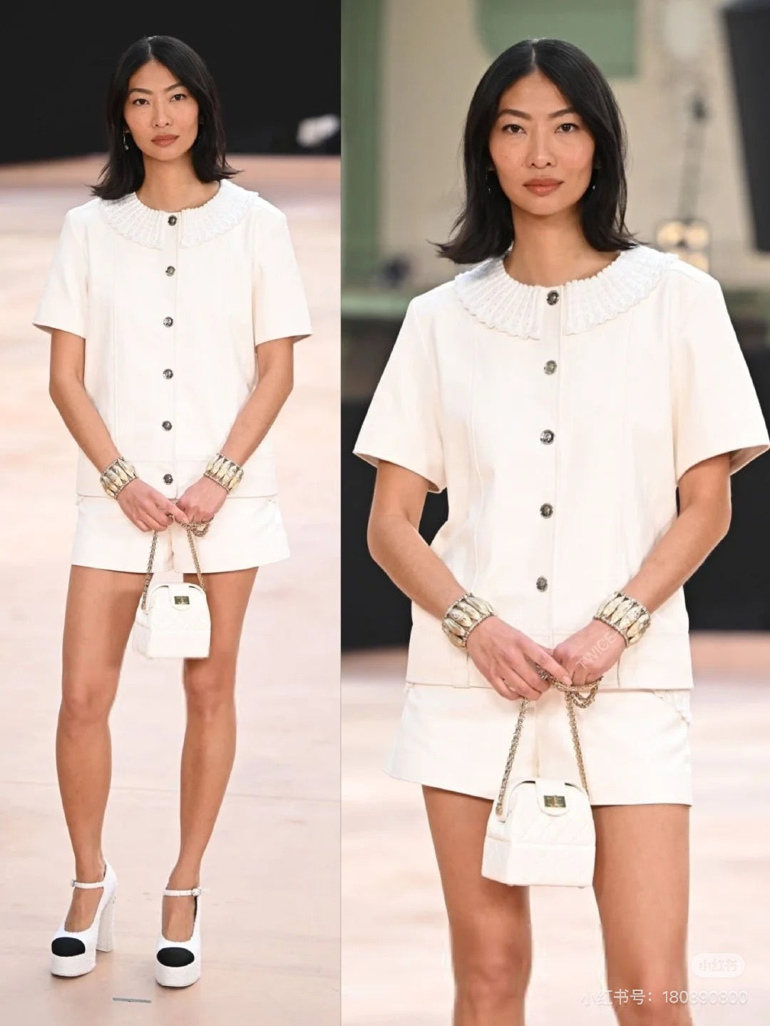 25ss ruffle T-shirt
