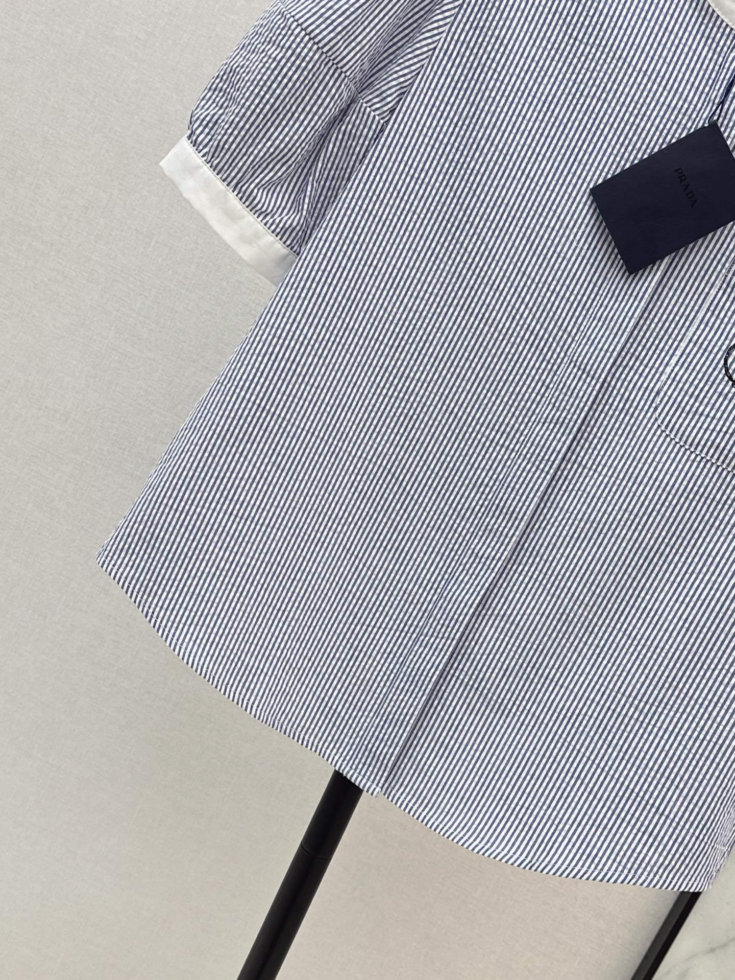 Pocket-Embroidered Solid Color Polo Short Sleeve