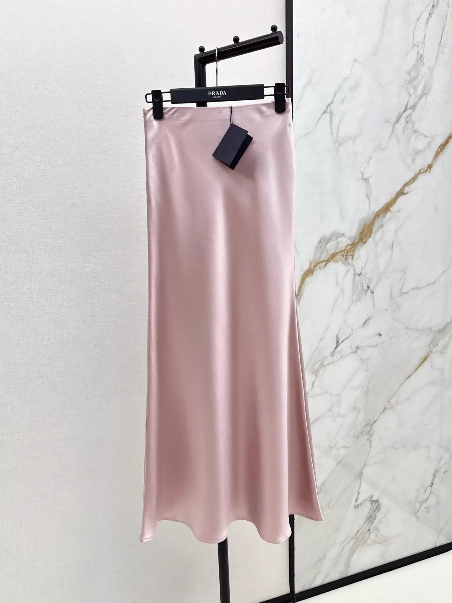 Elegant Satin-Finish Skirt
