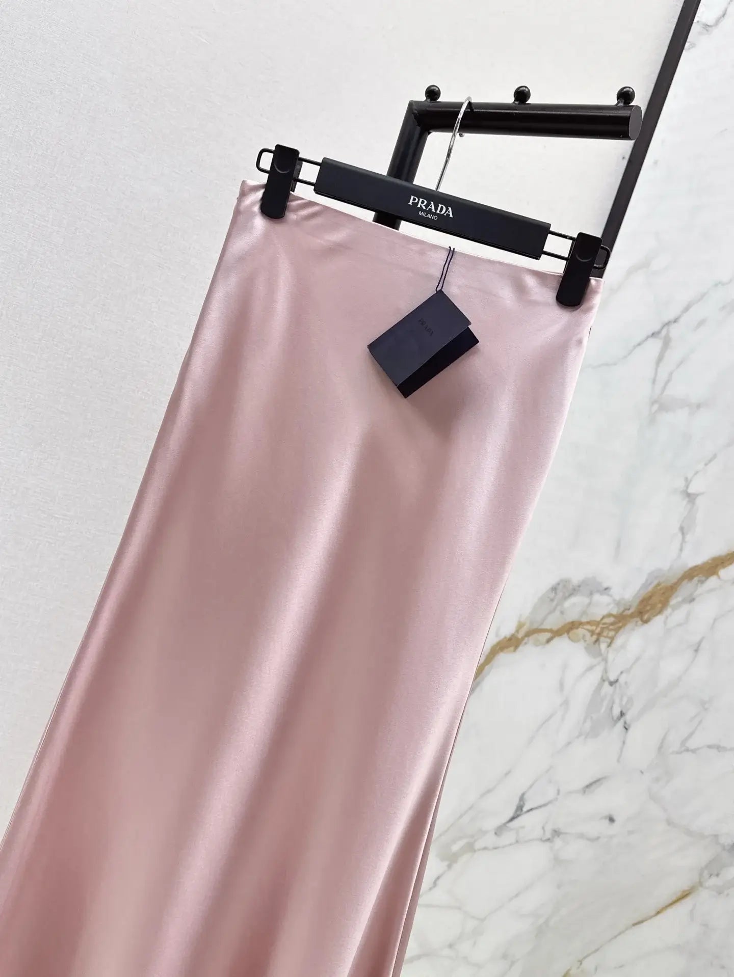 Elegant Satin-Finish Skirt