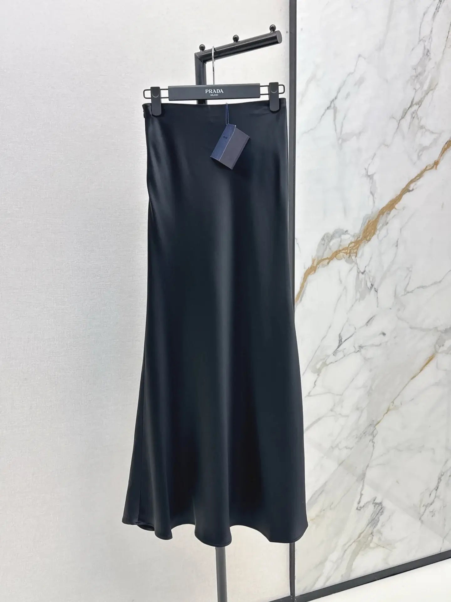 Elegant Satin-Finish Skirt