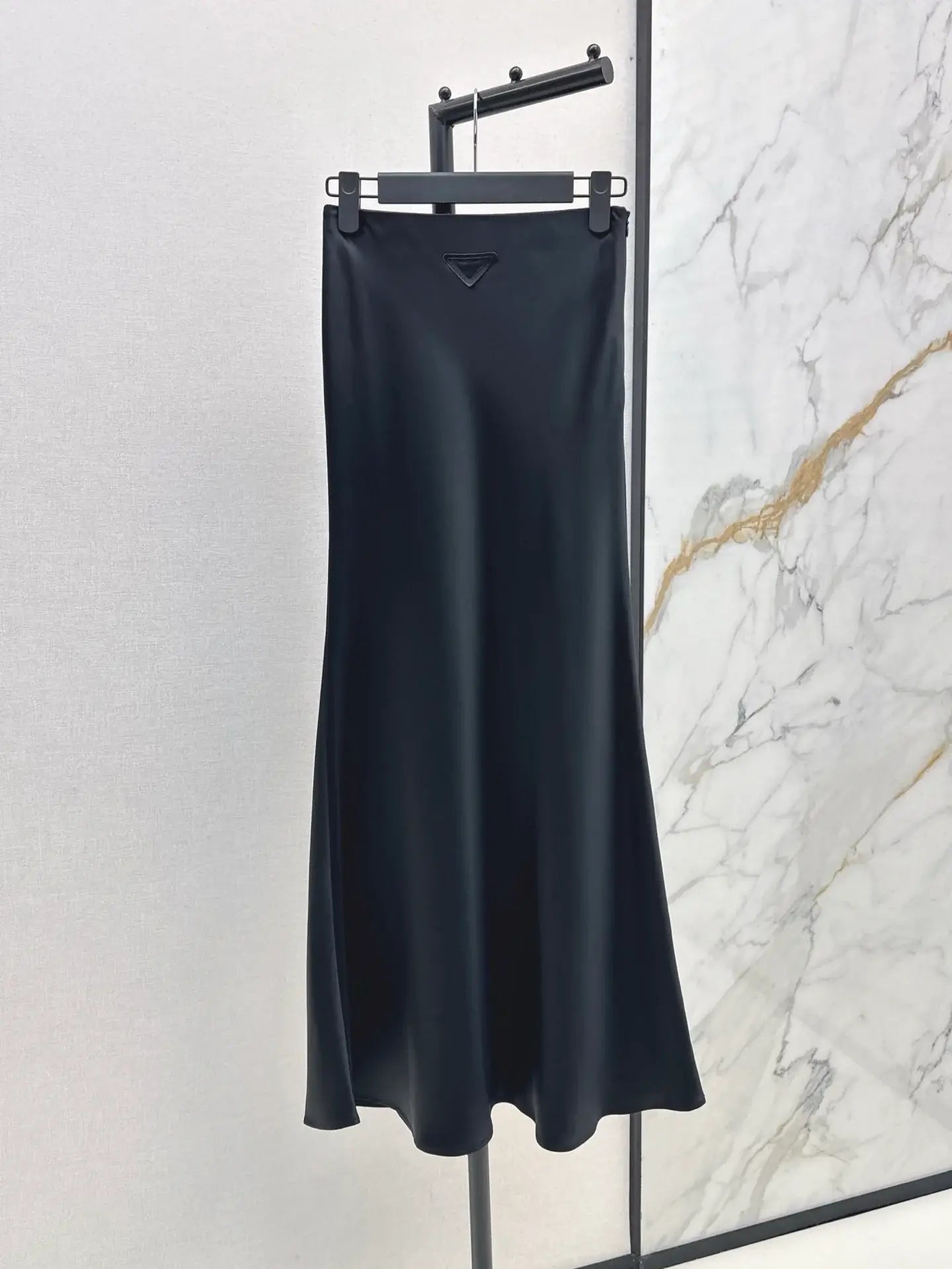 Elegant Satin-Finish Skirt
