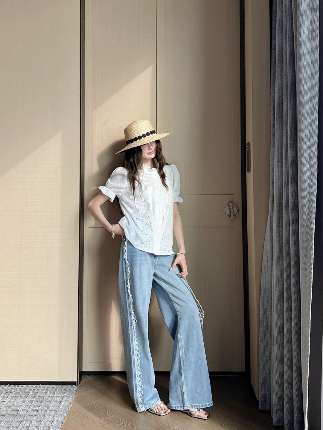 25ss lace shirt