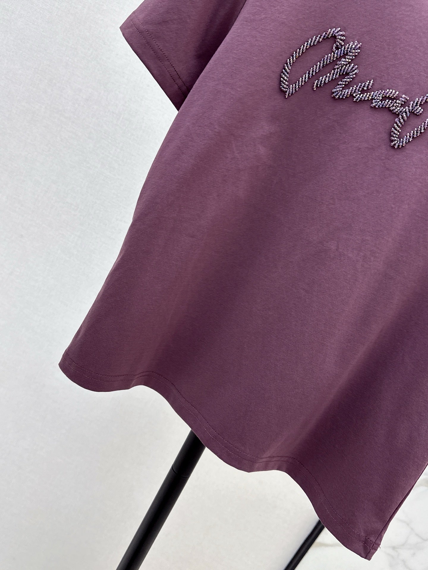 25ss beaded t-shirt