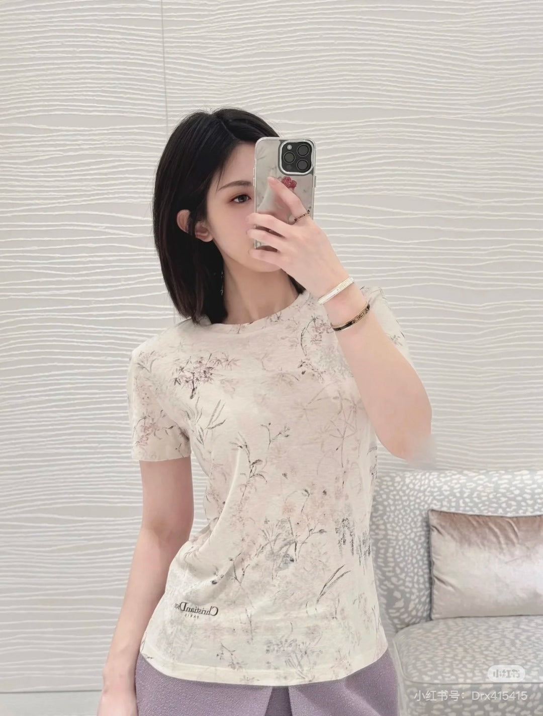 25ss print t-shirt