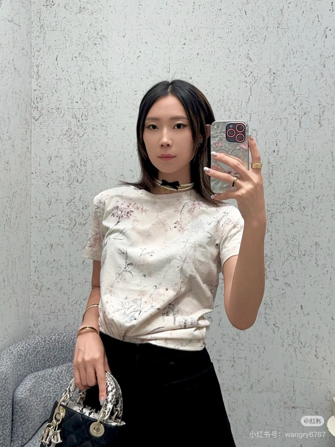 25ss print t-shirt