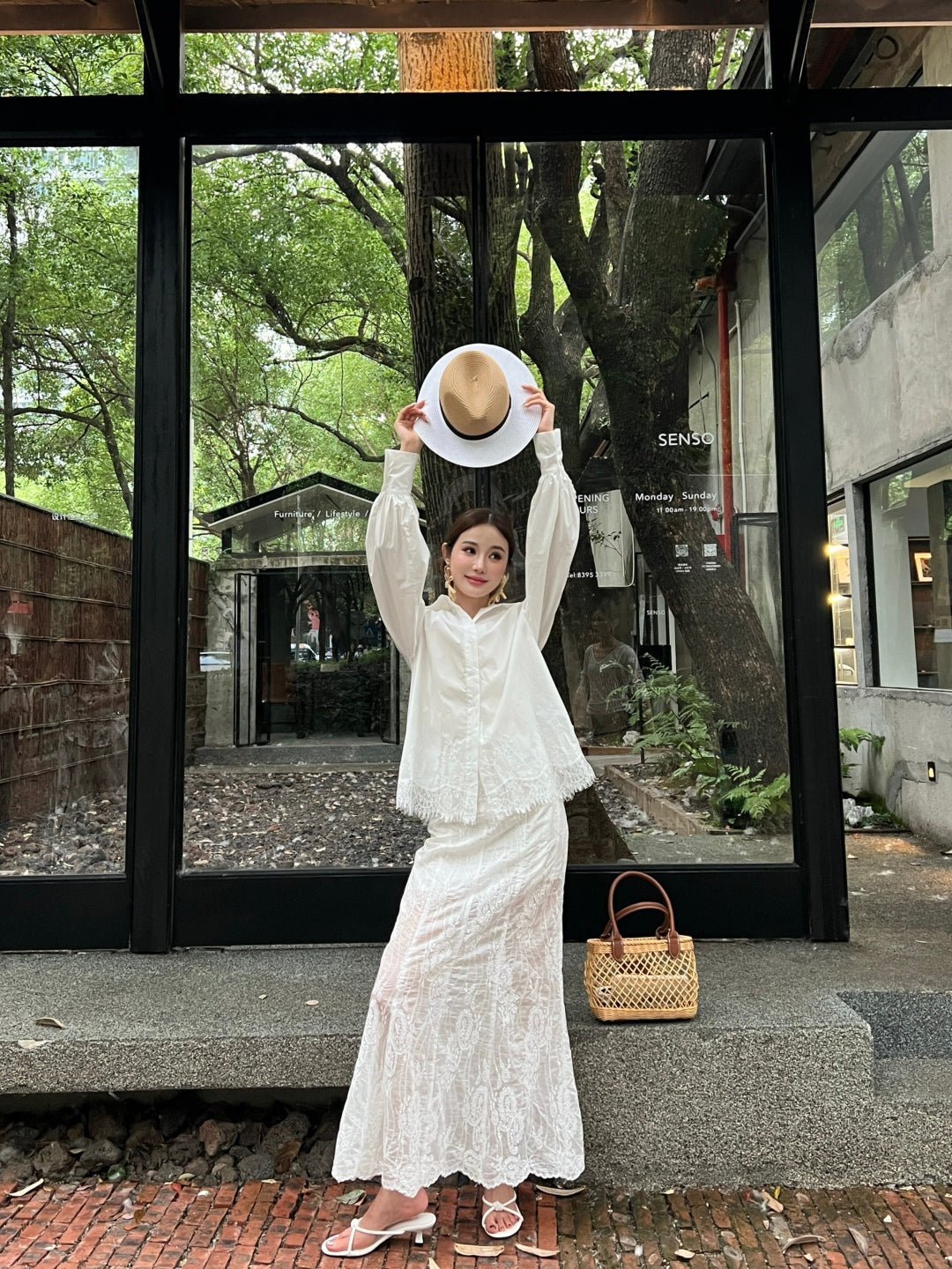 25ss lace shirt