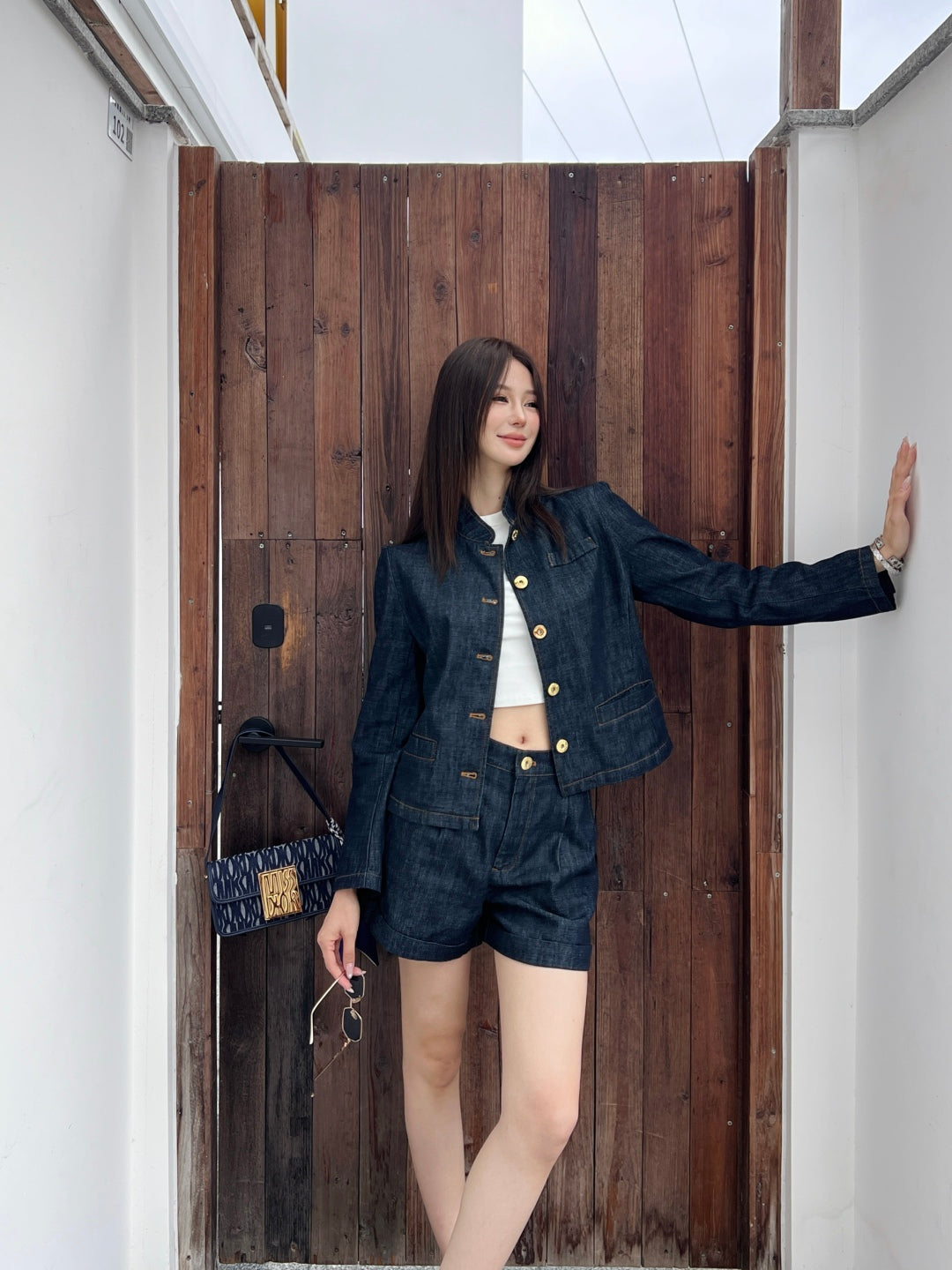 25ss denim short