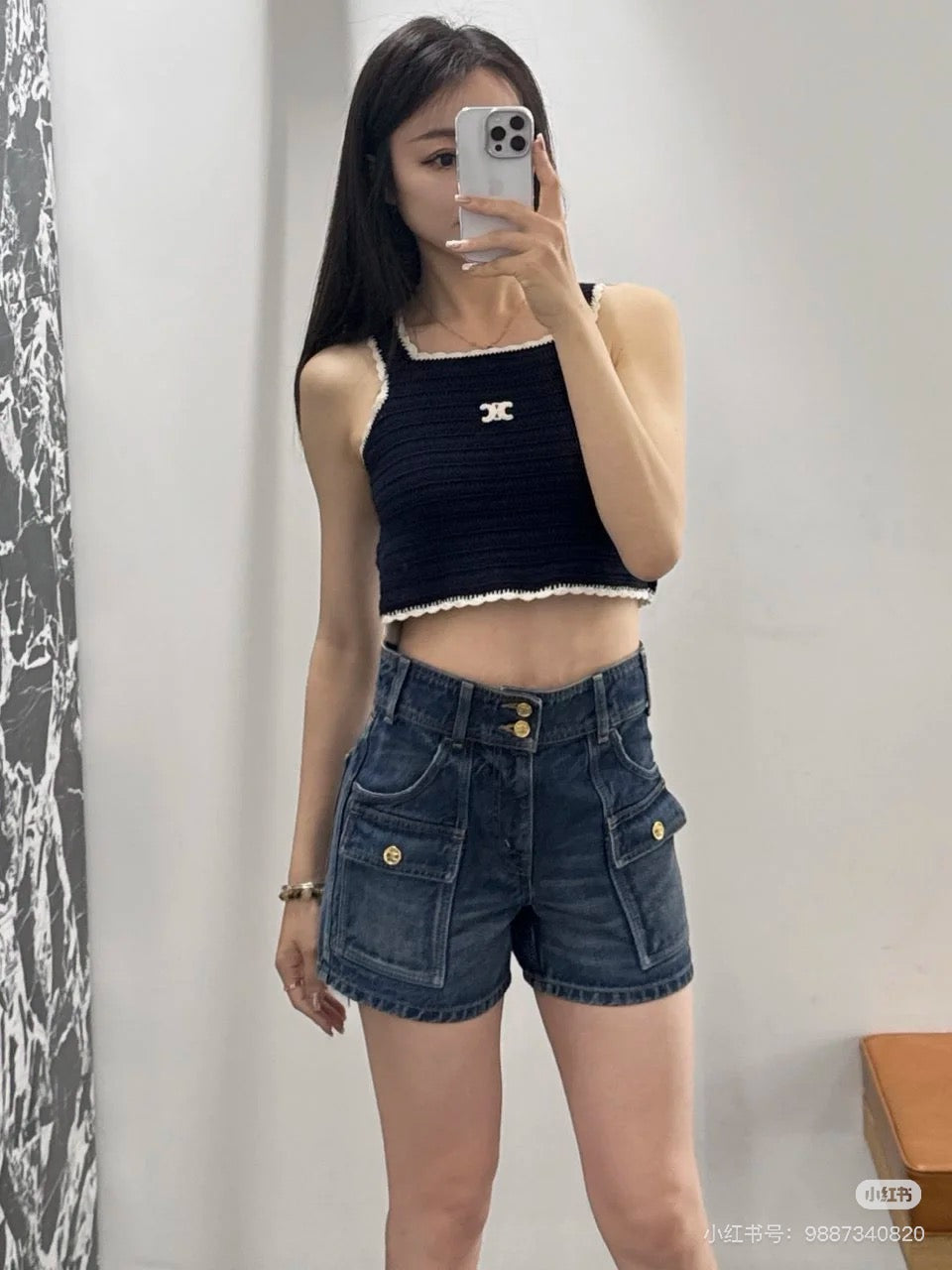 25ss knit top tank