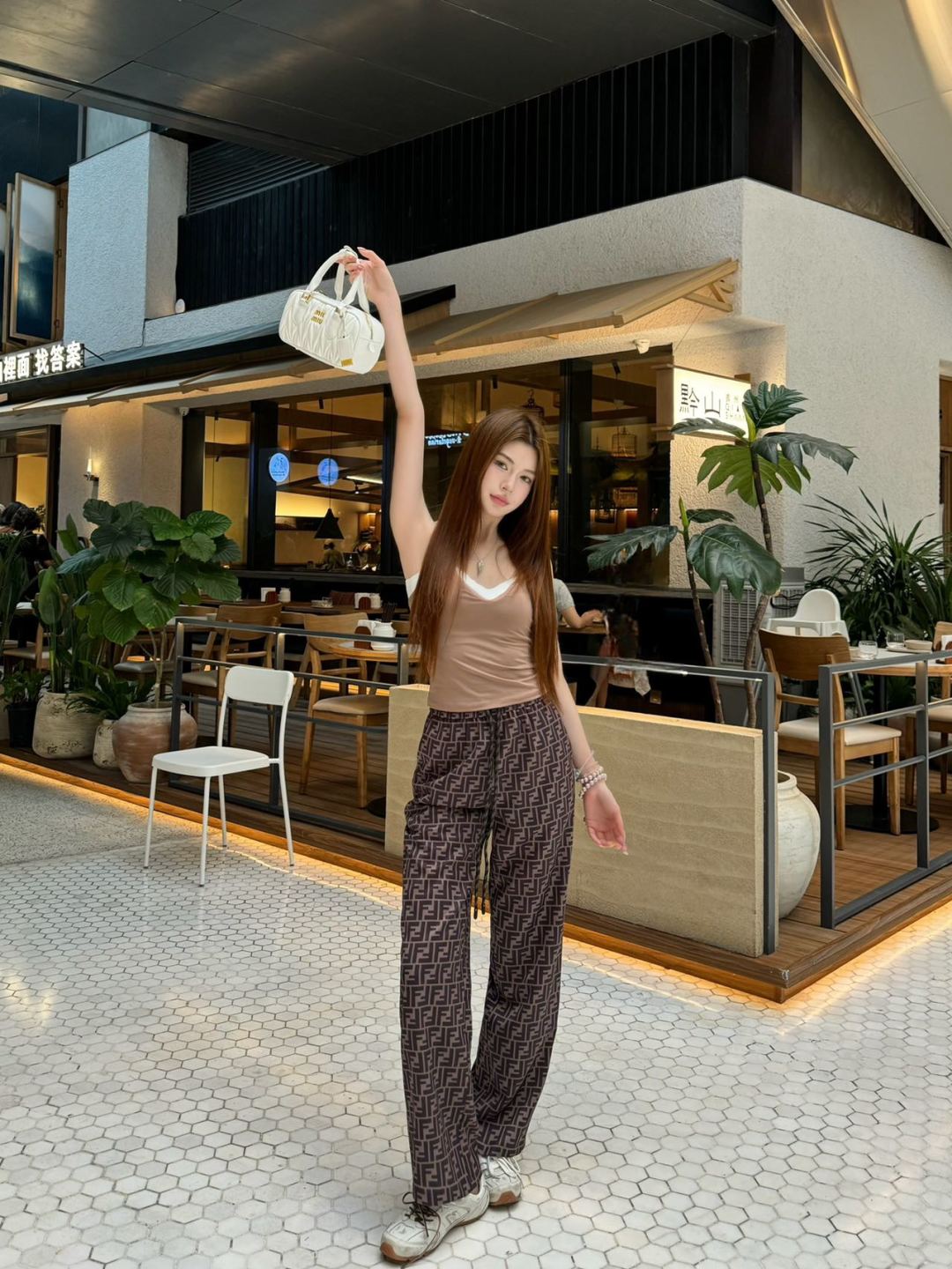 25ss print pants