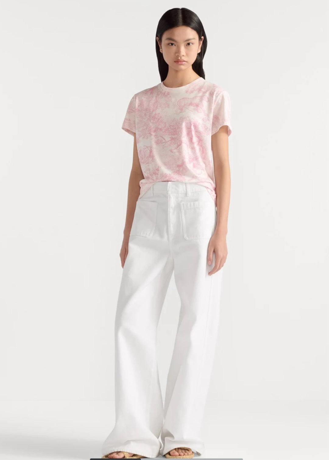 25SS print t-shirt